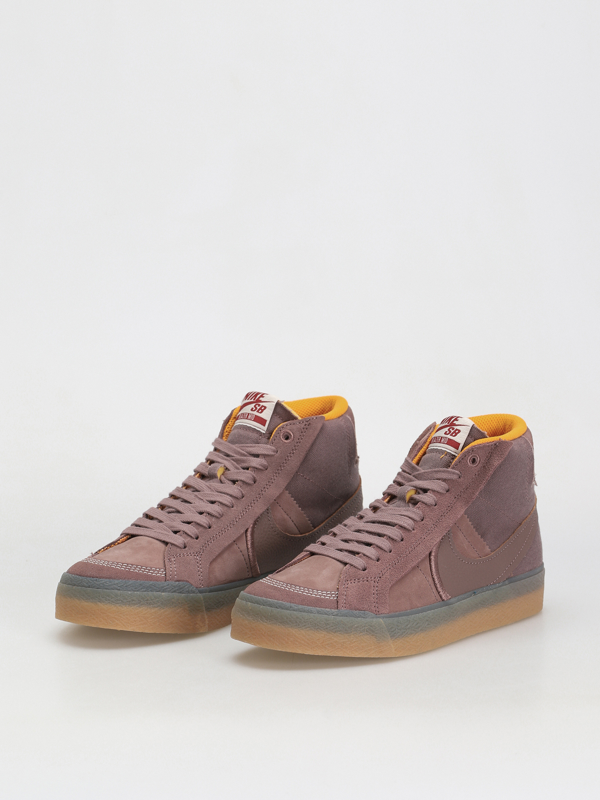 Nike SB Zoom Blazer Mid Premium Schuhe (plum eclipse/plum eclipse kumquat)