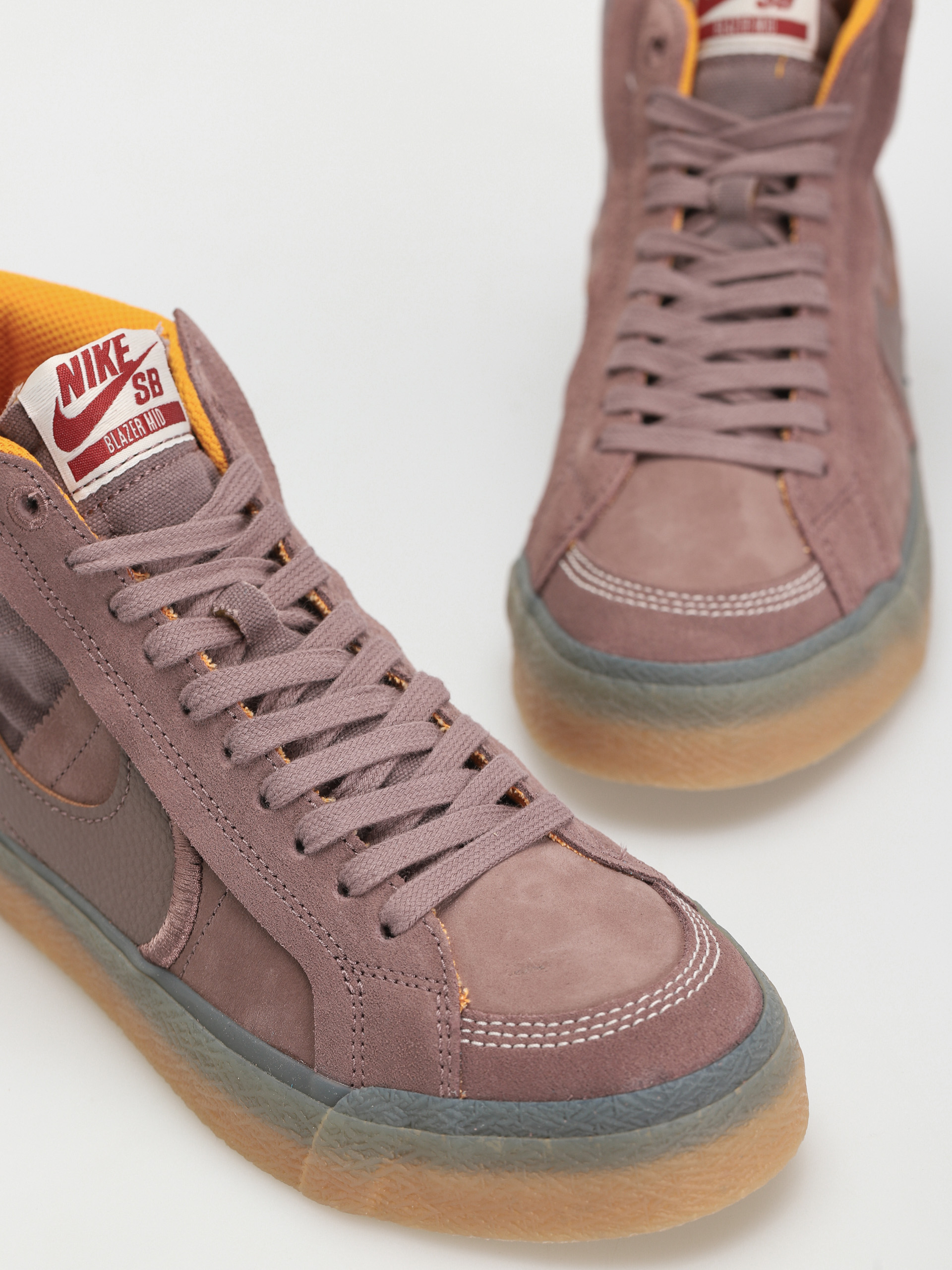 Nike SB Zoom Blazer Mid Premium Schuhe (plum eclipse/plum eclipse kumquat)