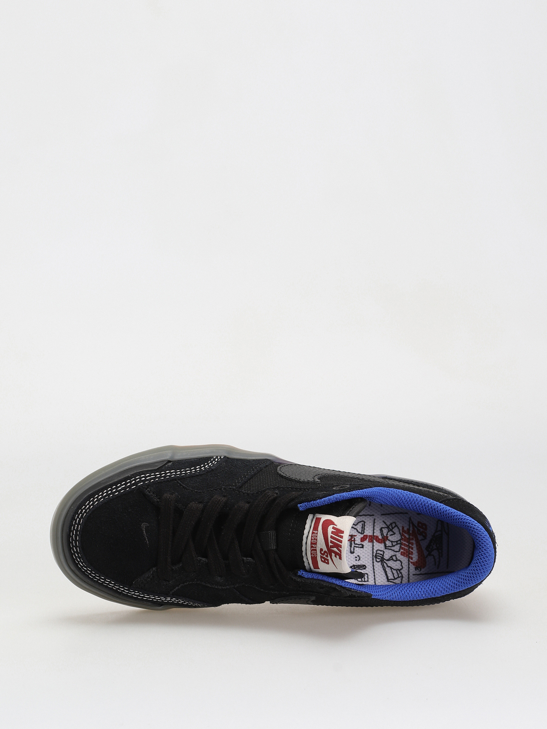 Nike SB Pogo Premium Schuhe (black/black hyper royal gum light brown)