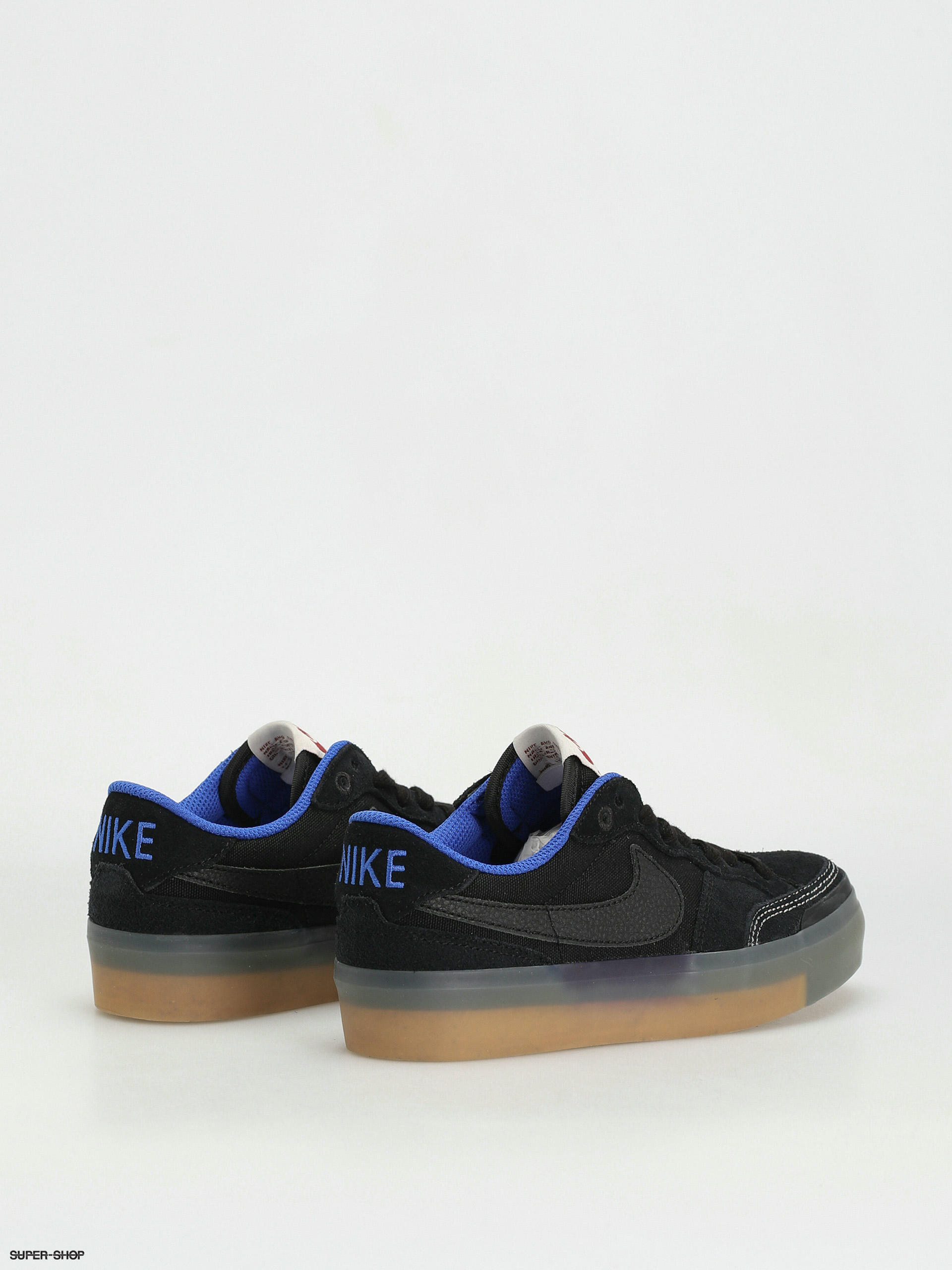 Nike SB Pogo Premium Shoes (black/black hyper royal gum light brown)