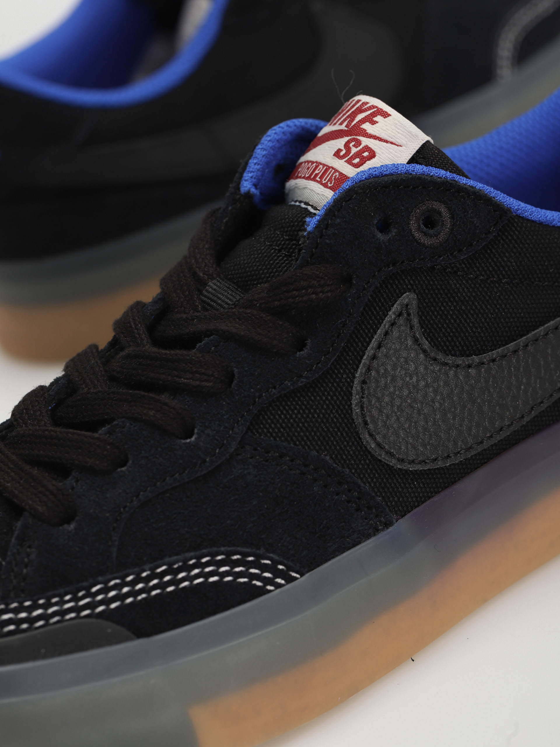 Nike SB Pogo Premium Schuhe (black/black hyper royal gum light brown)