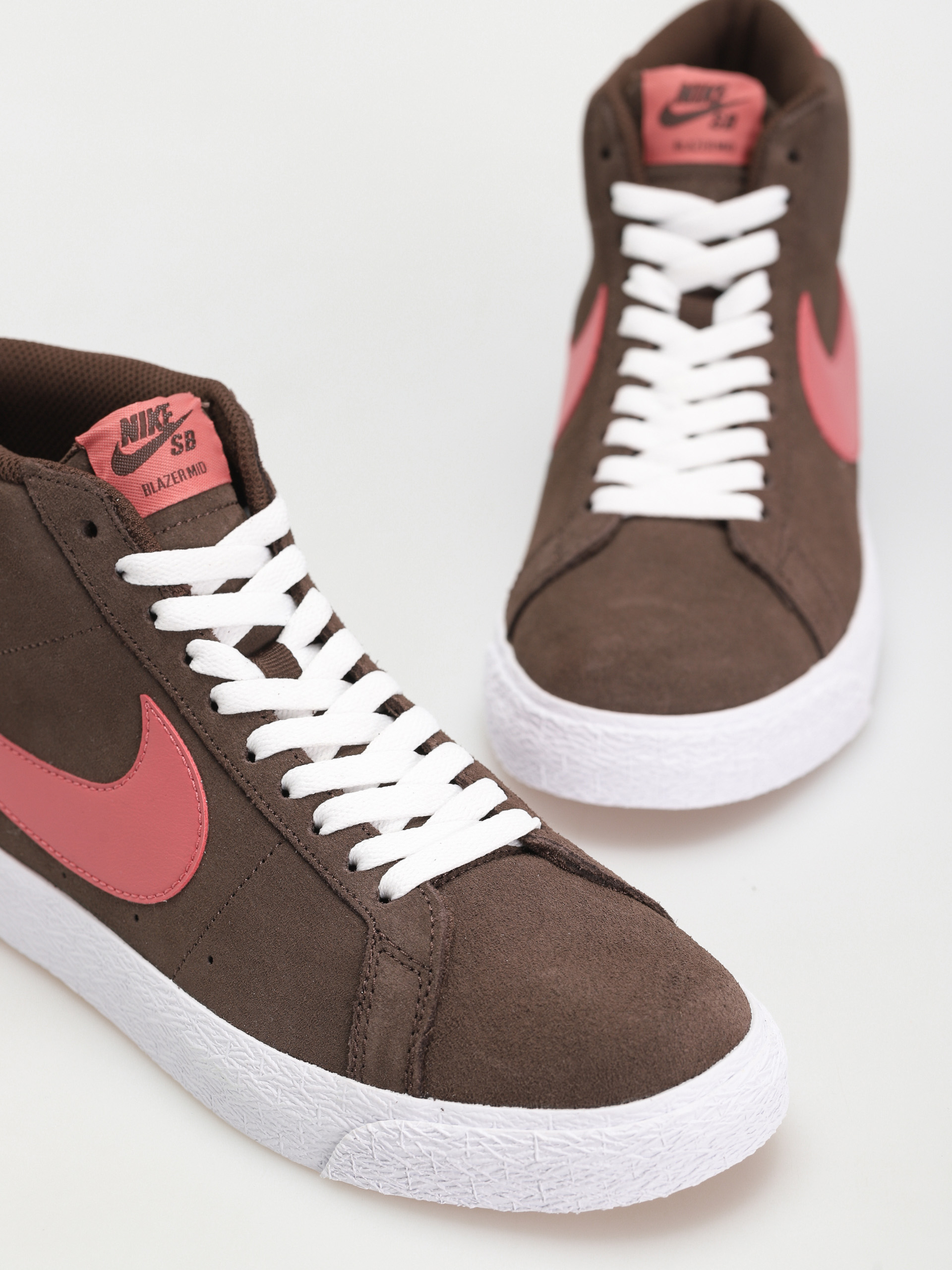 Nike SB Zoom Blazer Mid Shoes (baroque brown/adobe baroque brown white)