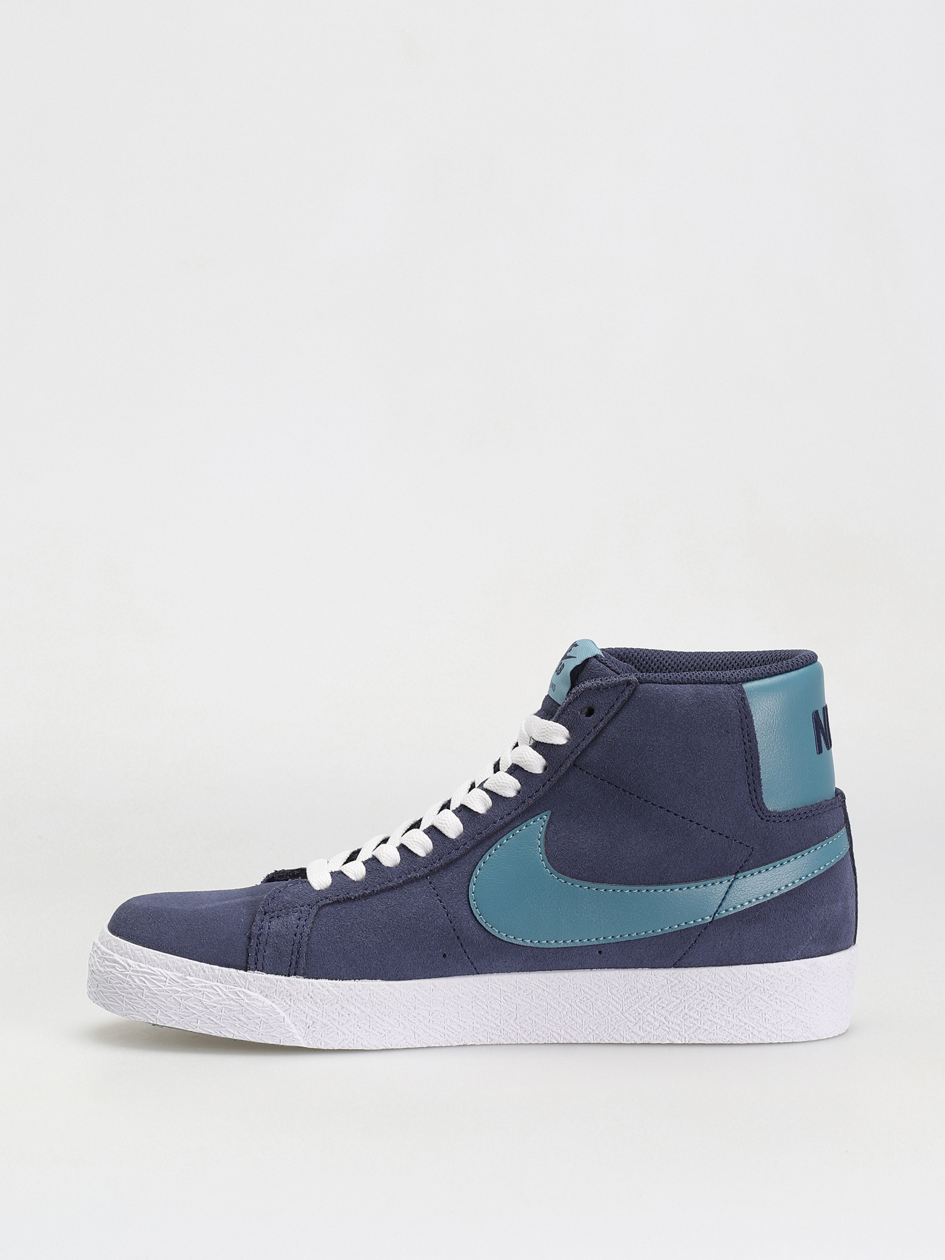 Nike SB Zoom Blazer Mid Schuhe (midnight navy/noise aqua midnight navy)
