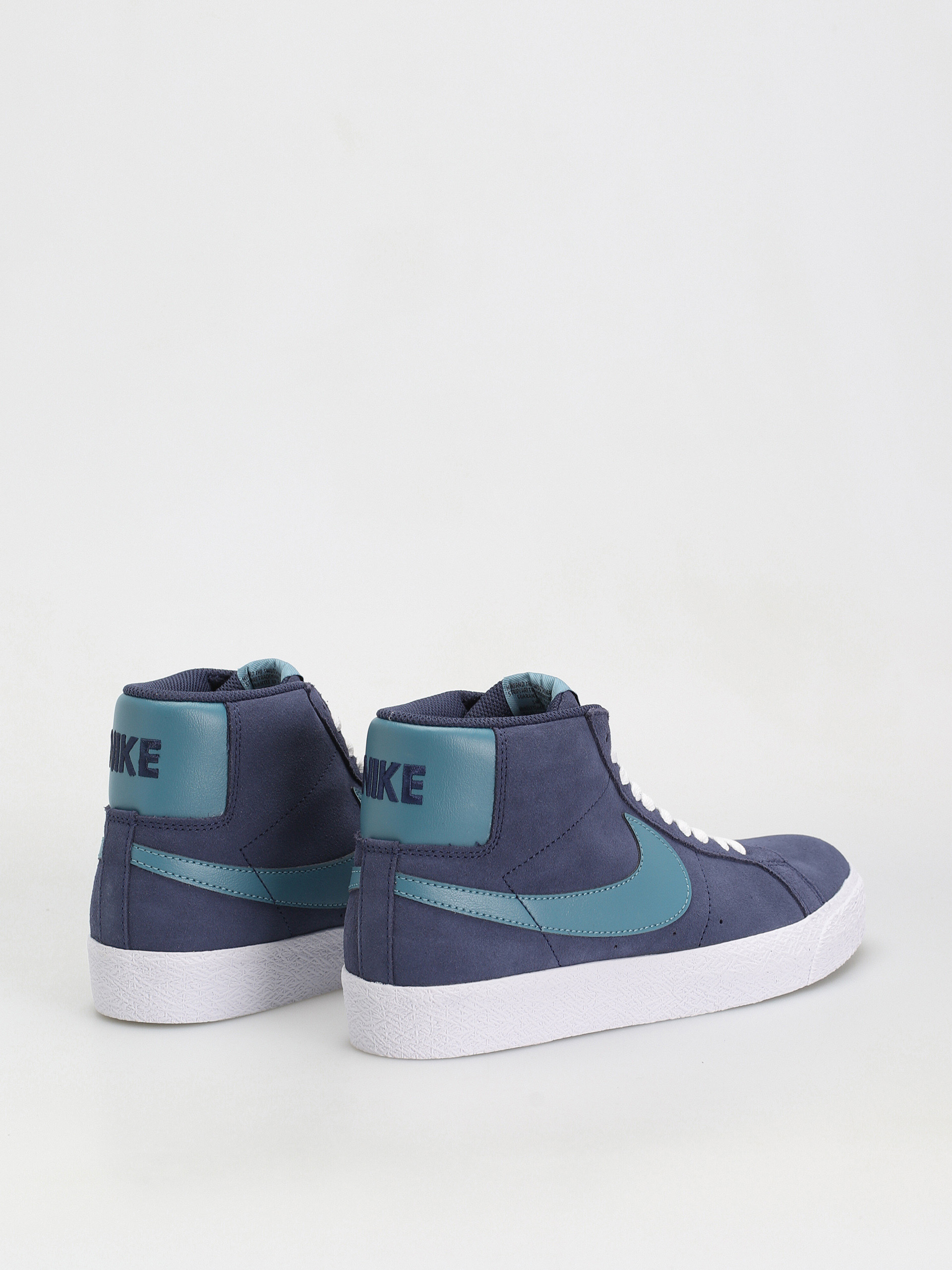 Nike SB Zoom Blazer Mid Shoes (midnight navy/noise aqua midnight navy)