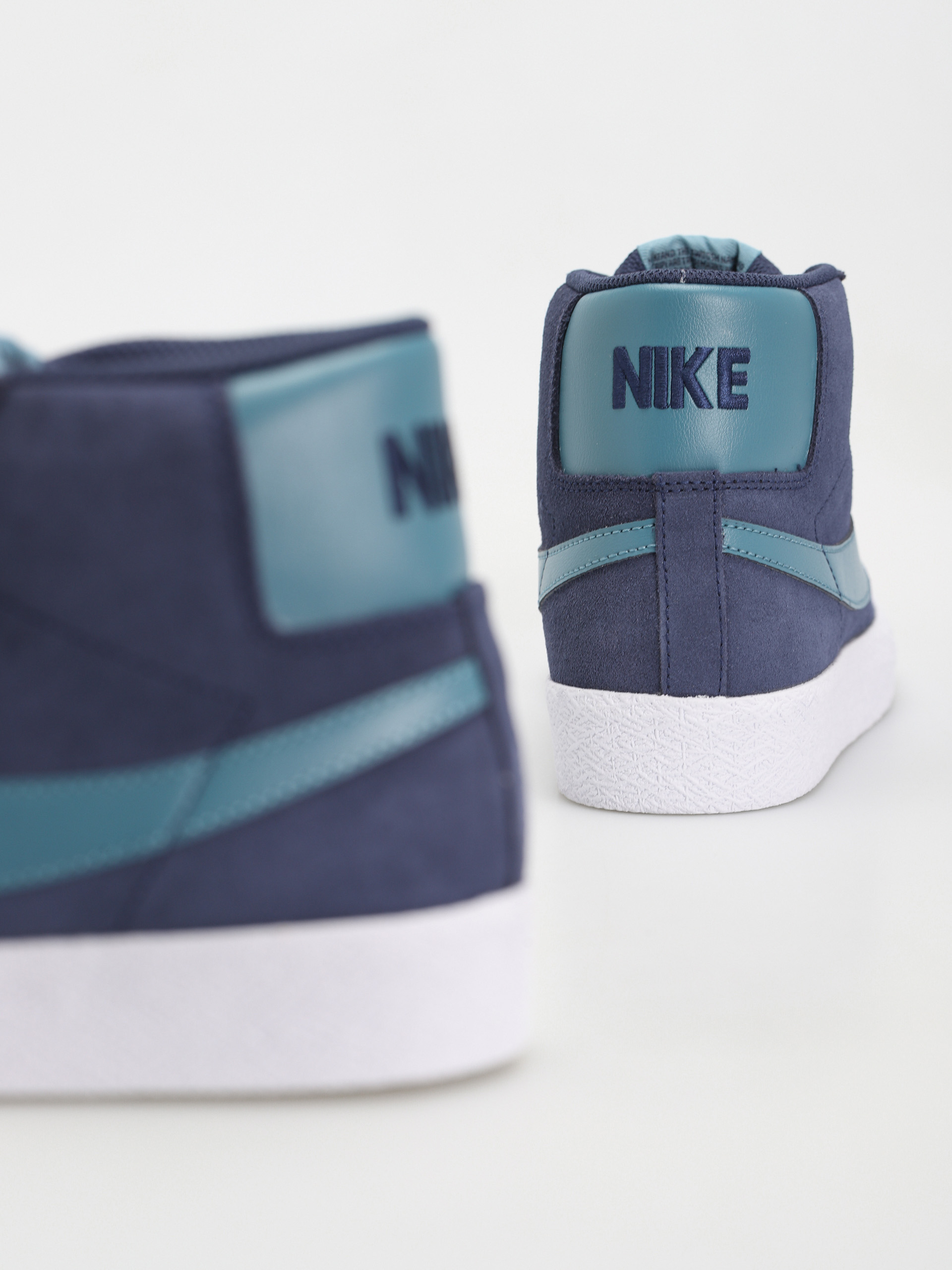 Nike SB Zoom Blazer Mid Schuhe (midnight navy/noise aqua midnight navy)