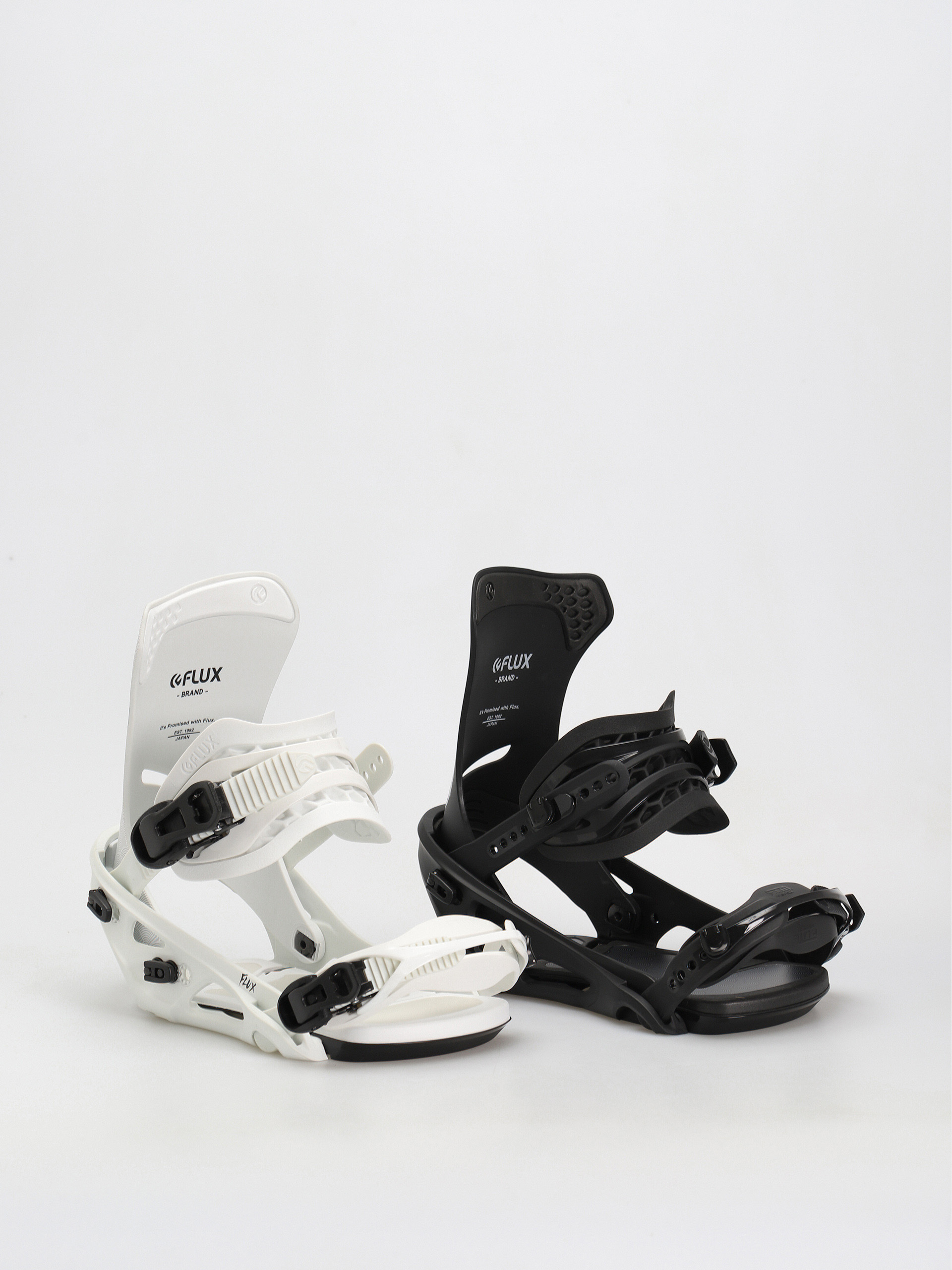 Flux DS Snowboard bindings - white, black (dragon)