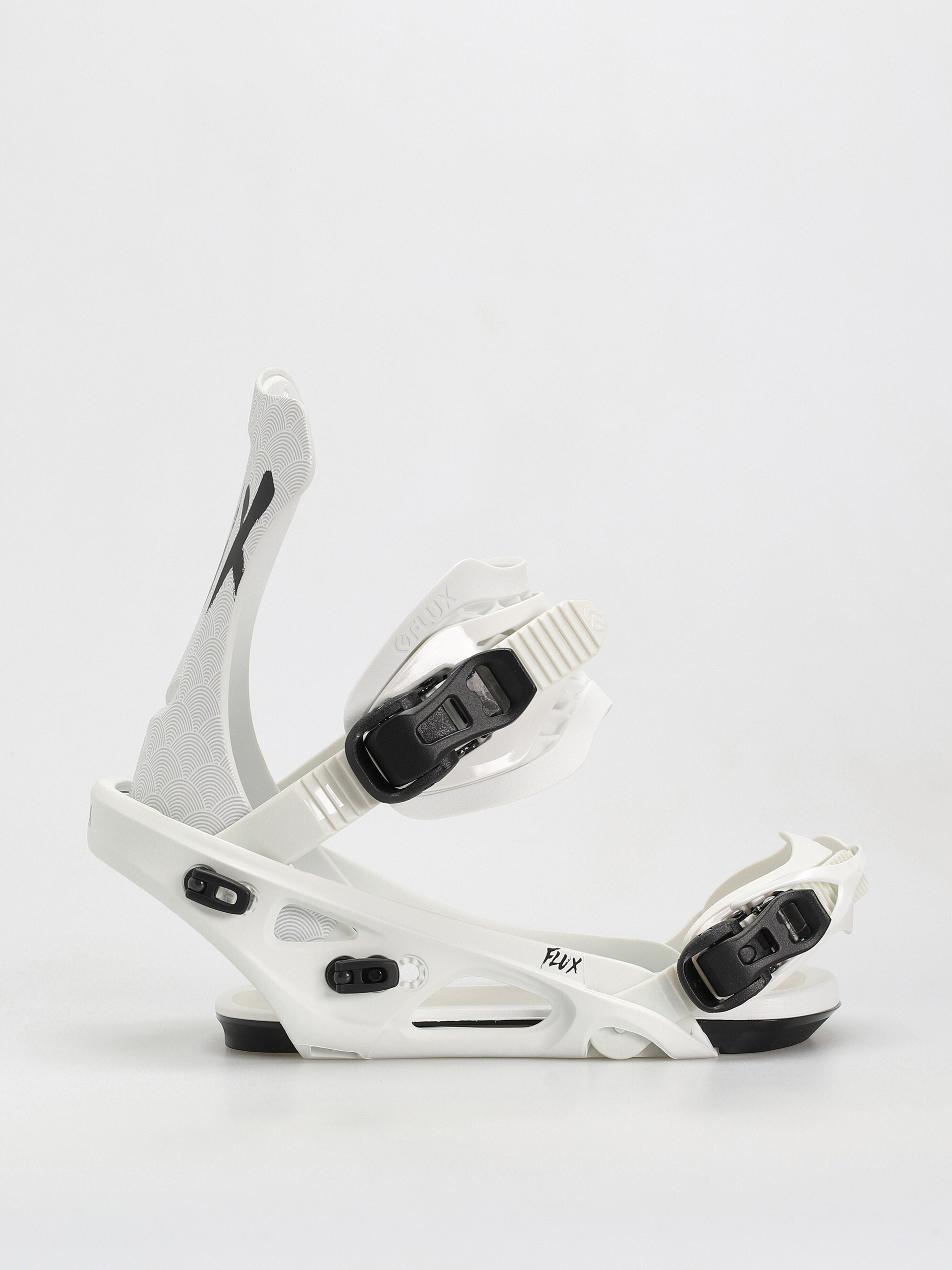 Flux DS Snowboard bindings - white, black (dragon)