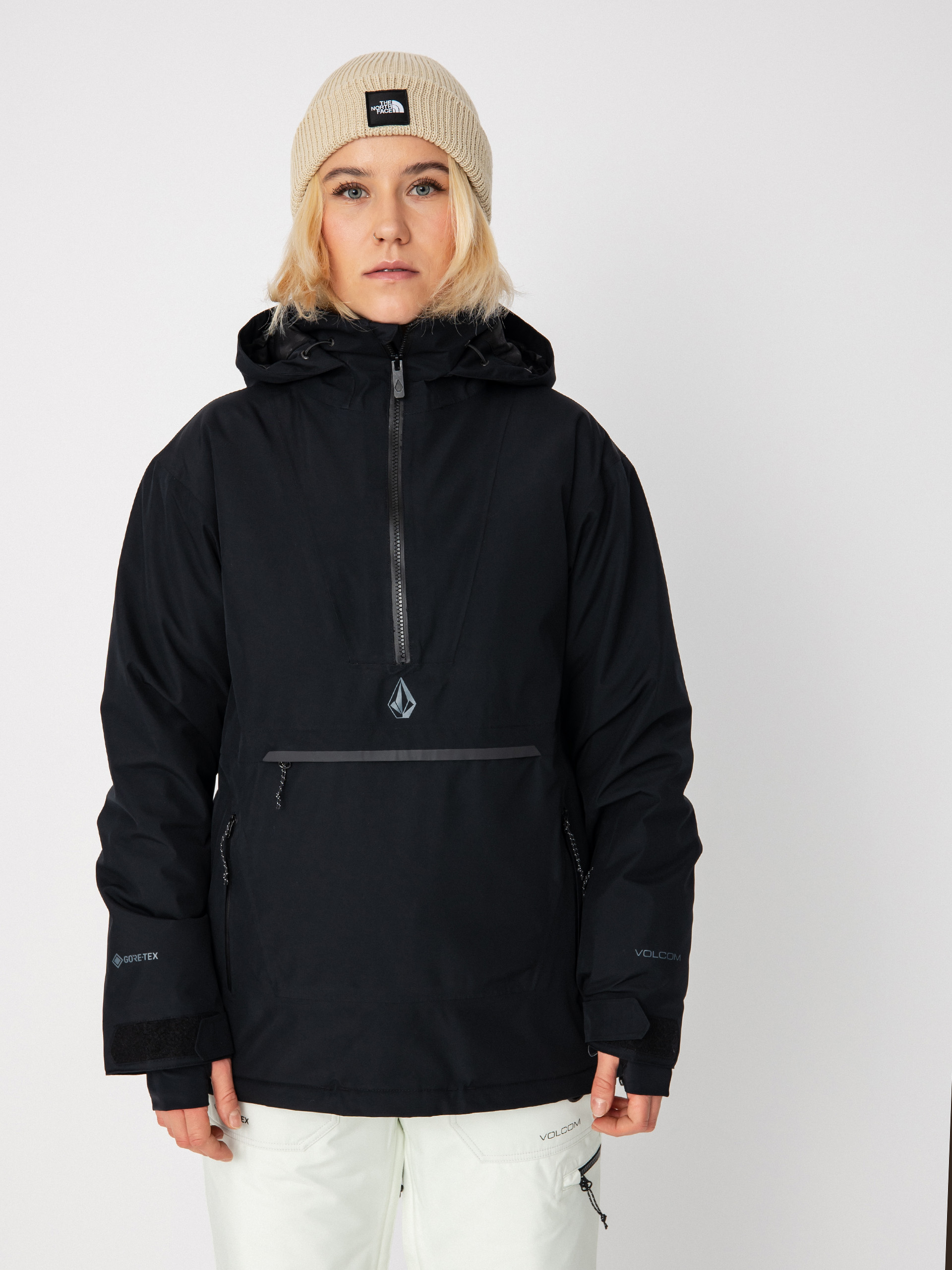 Womens Volcom Fern Ins Gore Pullover Snowboard jacket (black)