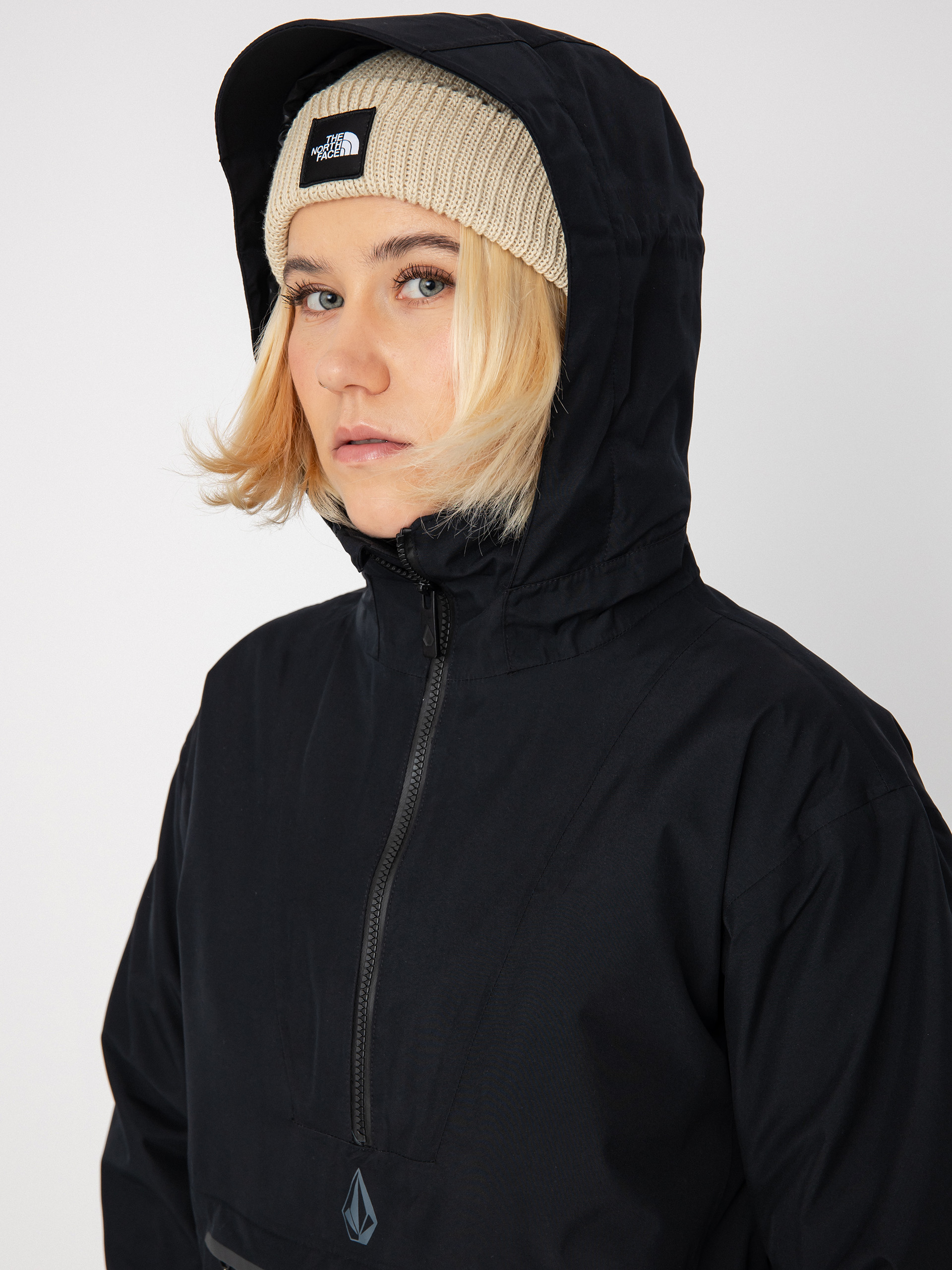 Womens Volcom Fern Ins Gore Pullover Snowboard jacket (black)