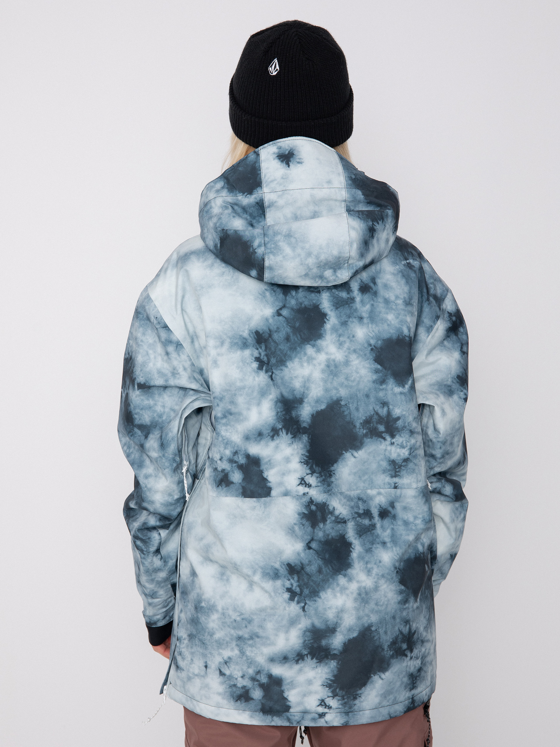 Womens Volcom Fern Ins Gore Pullover Snowboard jacket (storm tie dye)