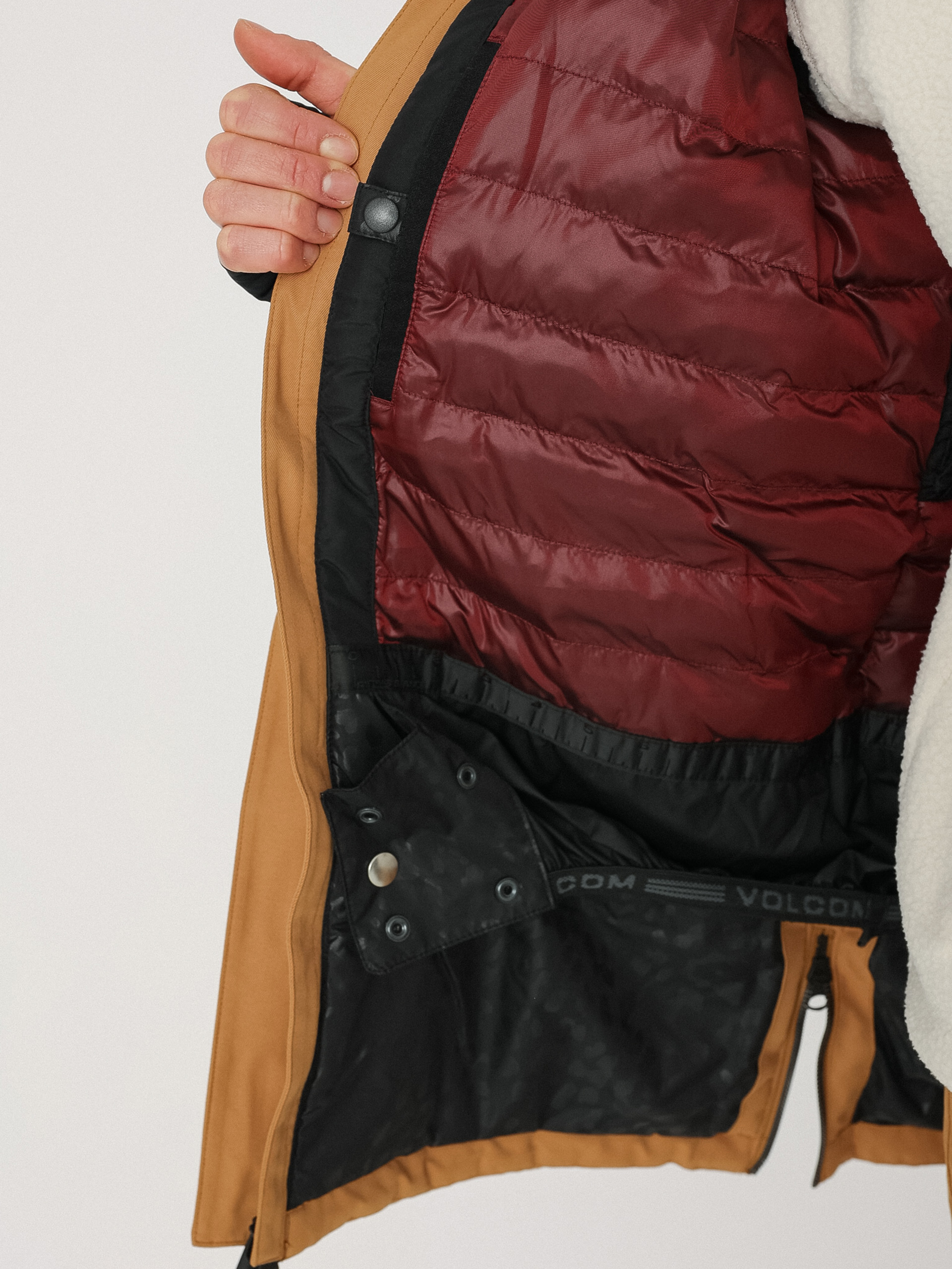 Womens Volcom Paxson 2L Tds Inf Parka Snowboard jacket (caramel)