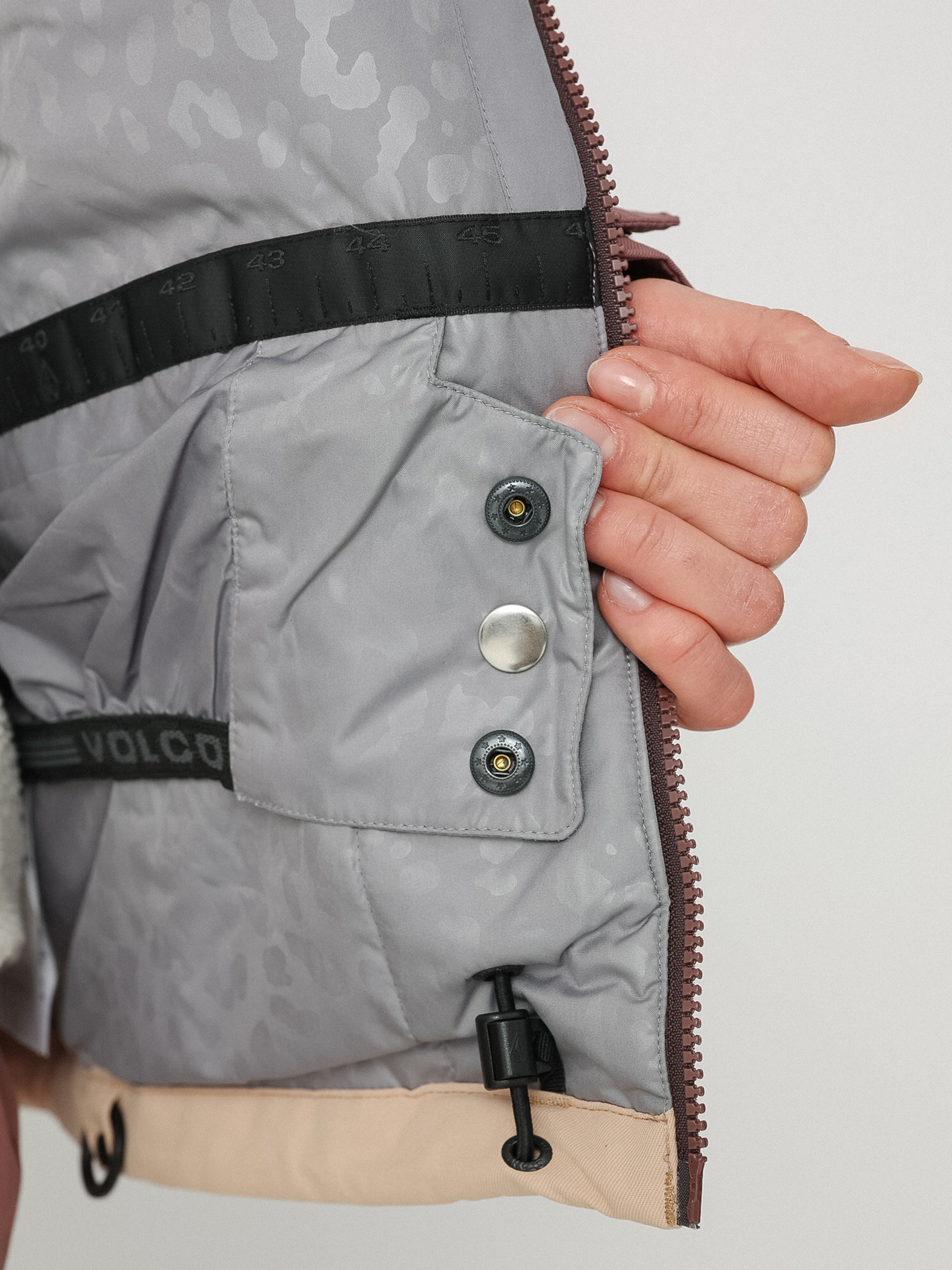 Womens Volcom Rossland Ins Snowboard jacket (sand)