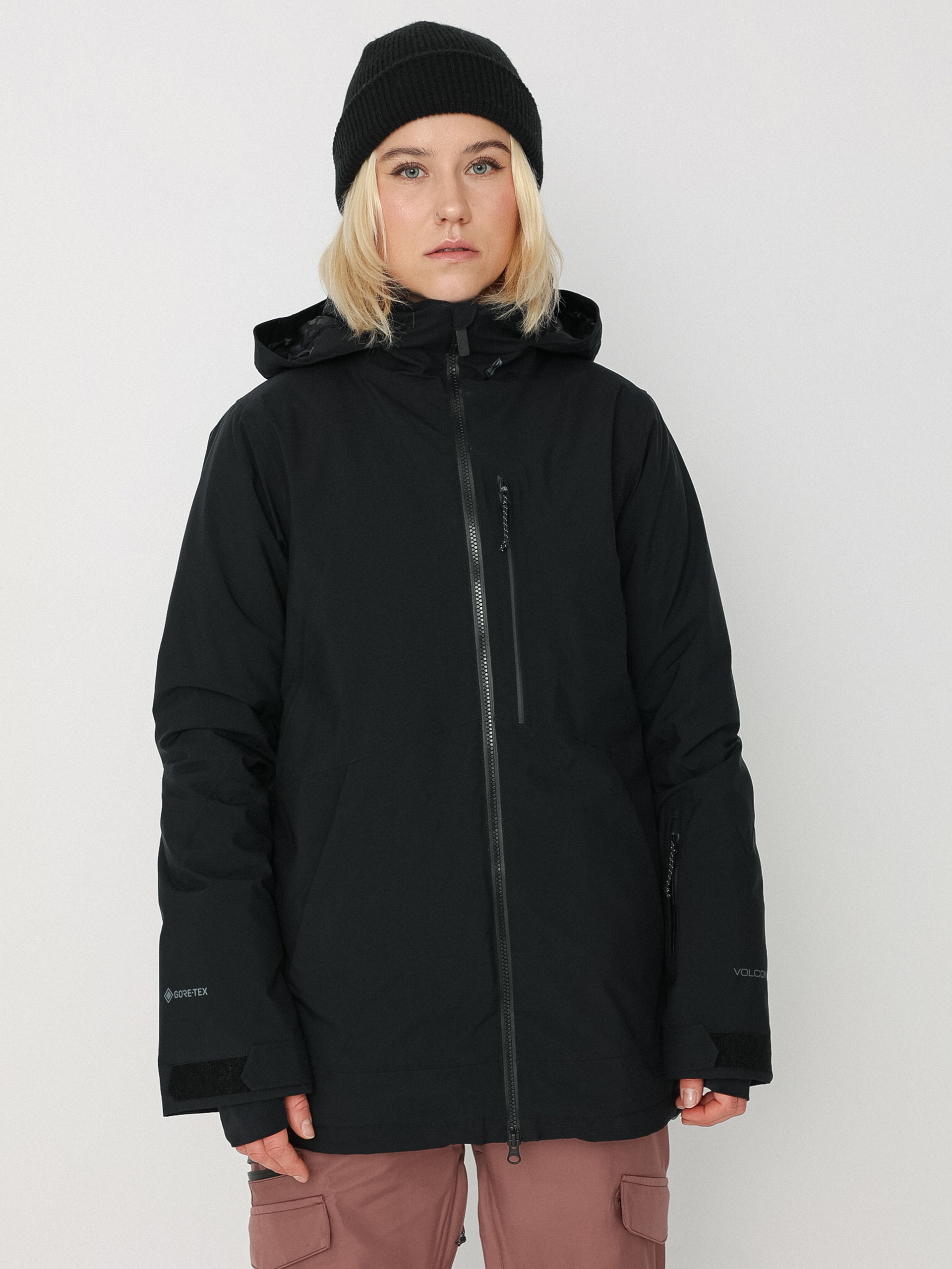 Damen Volcom 3D Stretch Gore Snowboardjacke (black)