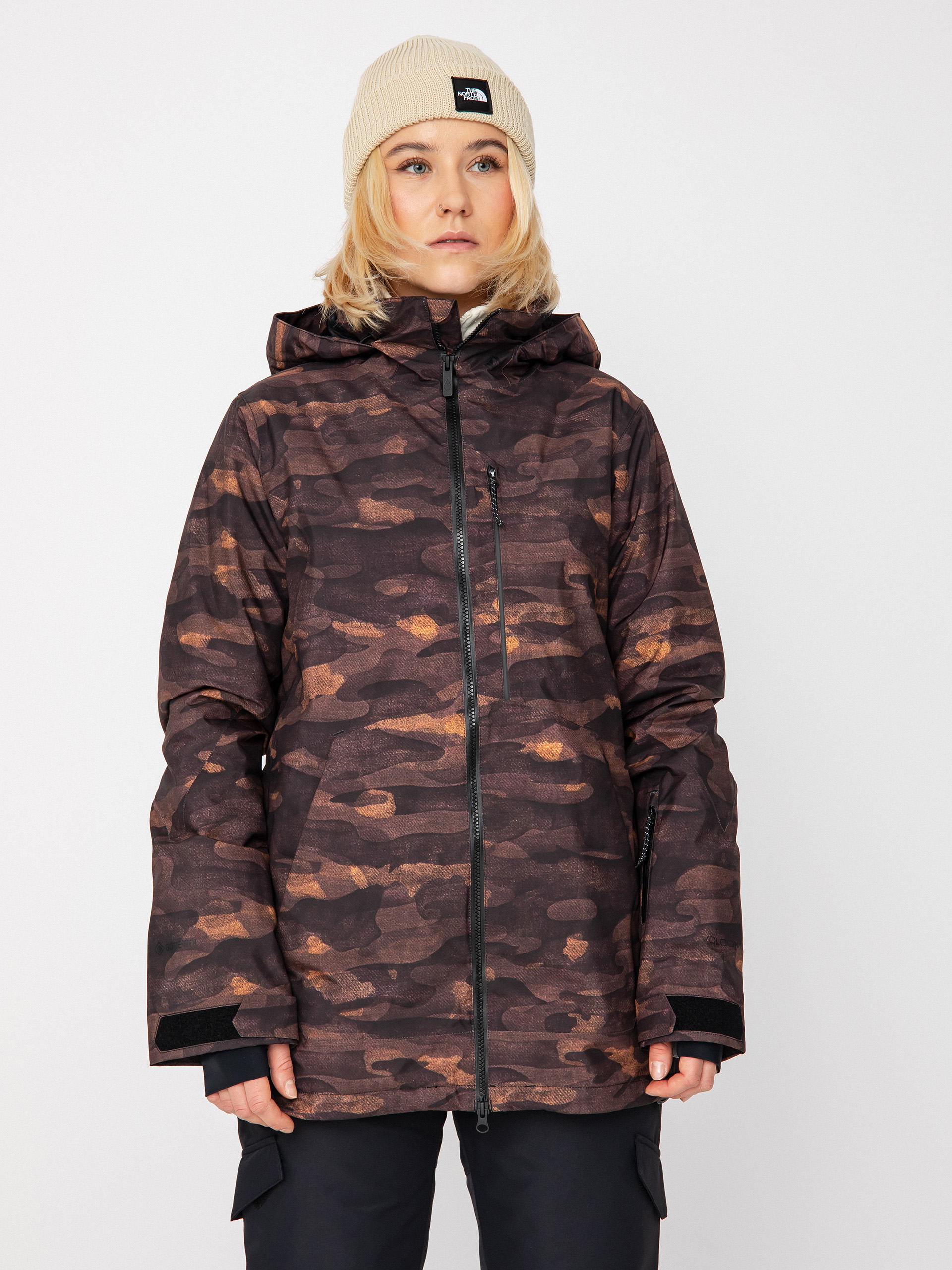 Womens Volcom 3D Stretch Gore Snowboard jacket (dusk camo)