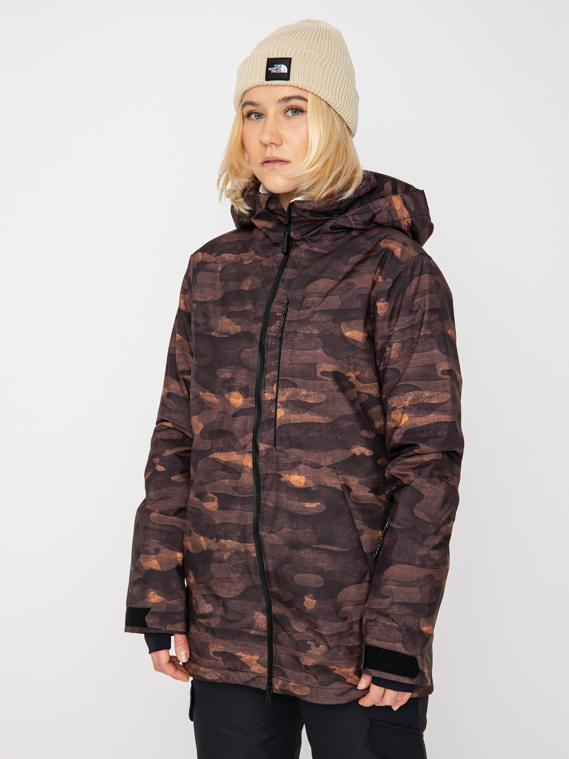 Damen Volcom 3D Stretch Gore Snowboardjacke (dusk camo)