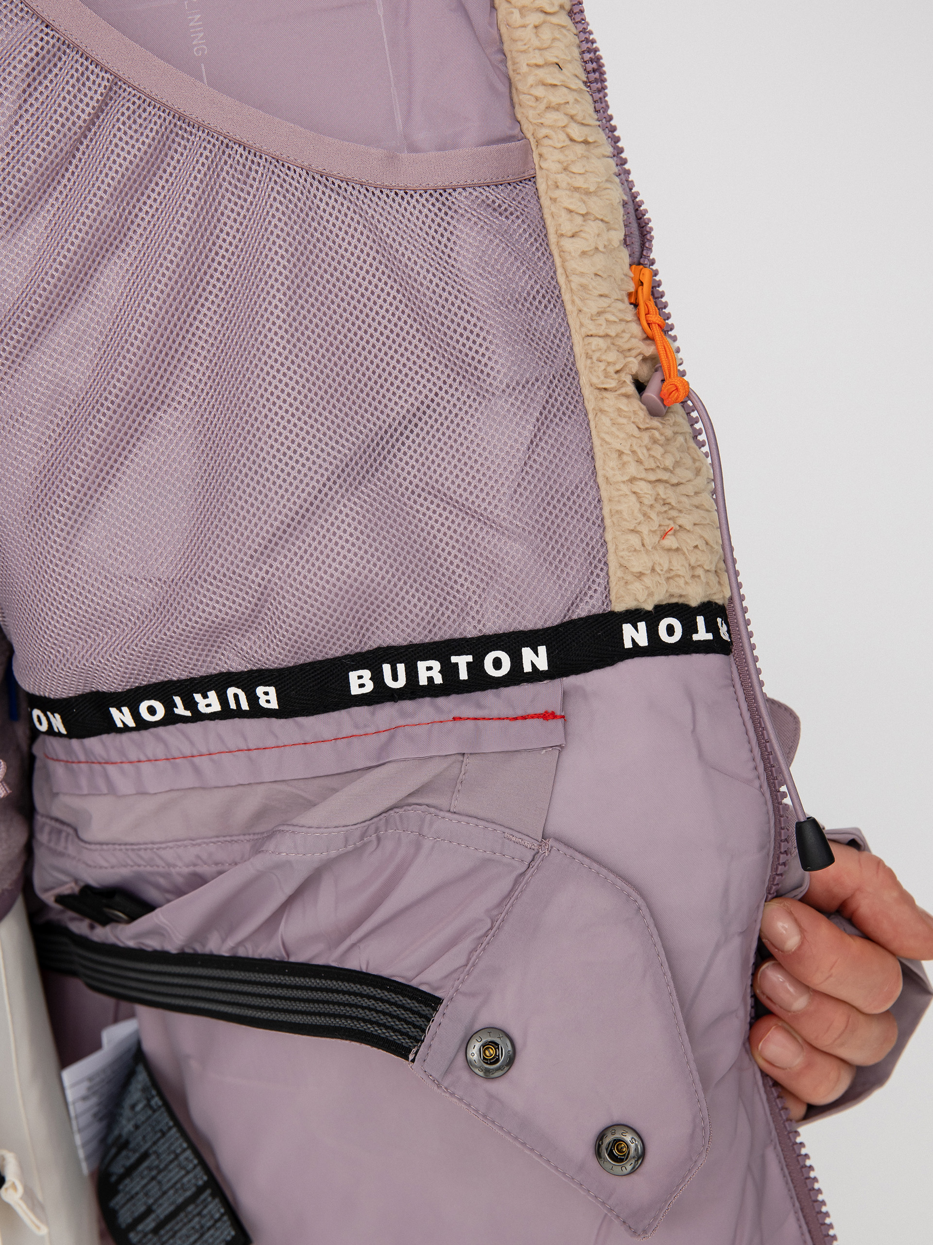 Womens Burton Prowess Snowboard jacket (elderberry)