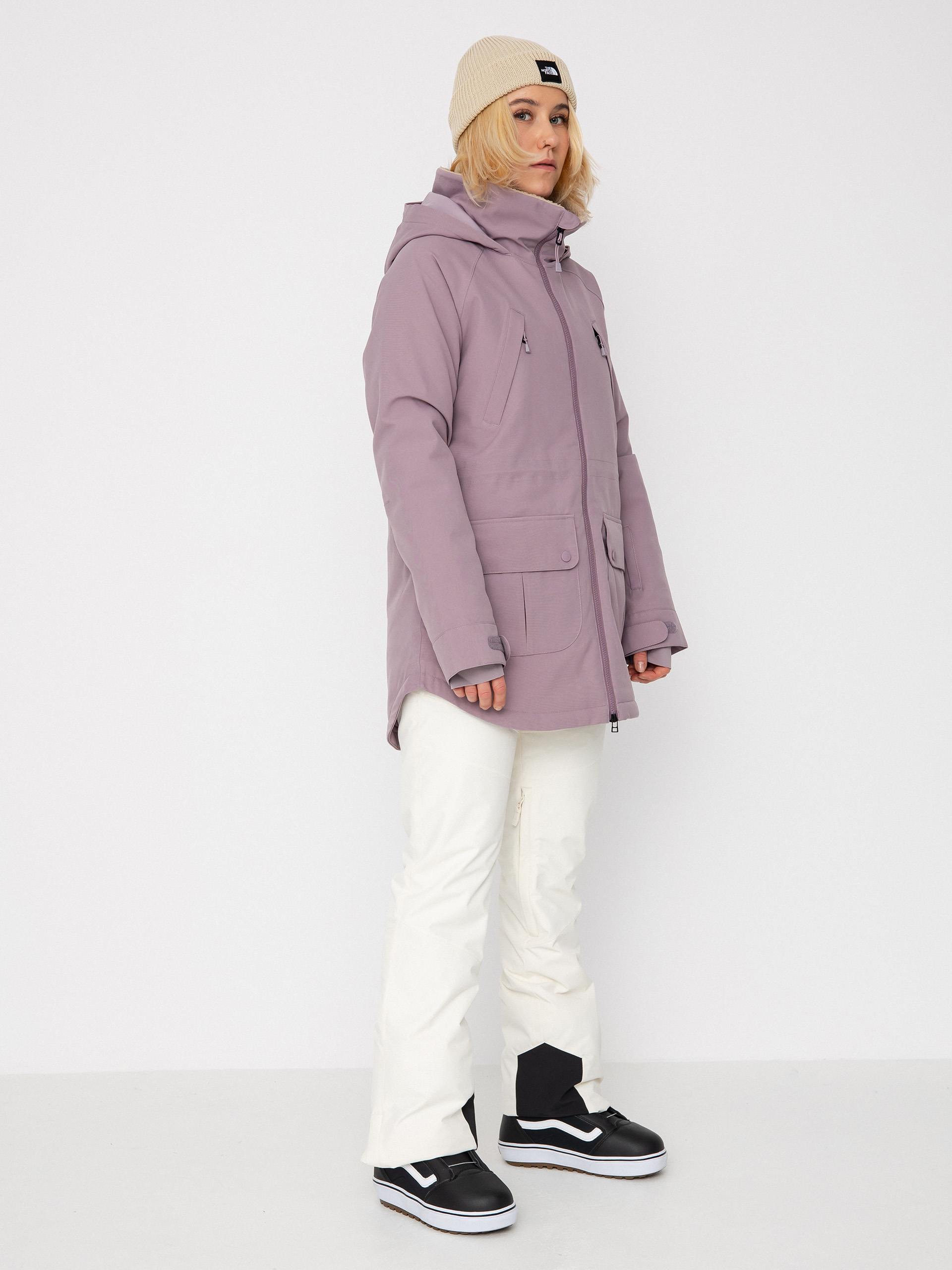 Womens Burton Prowess Snowboard jacket (elderberry)