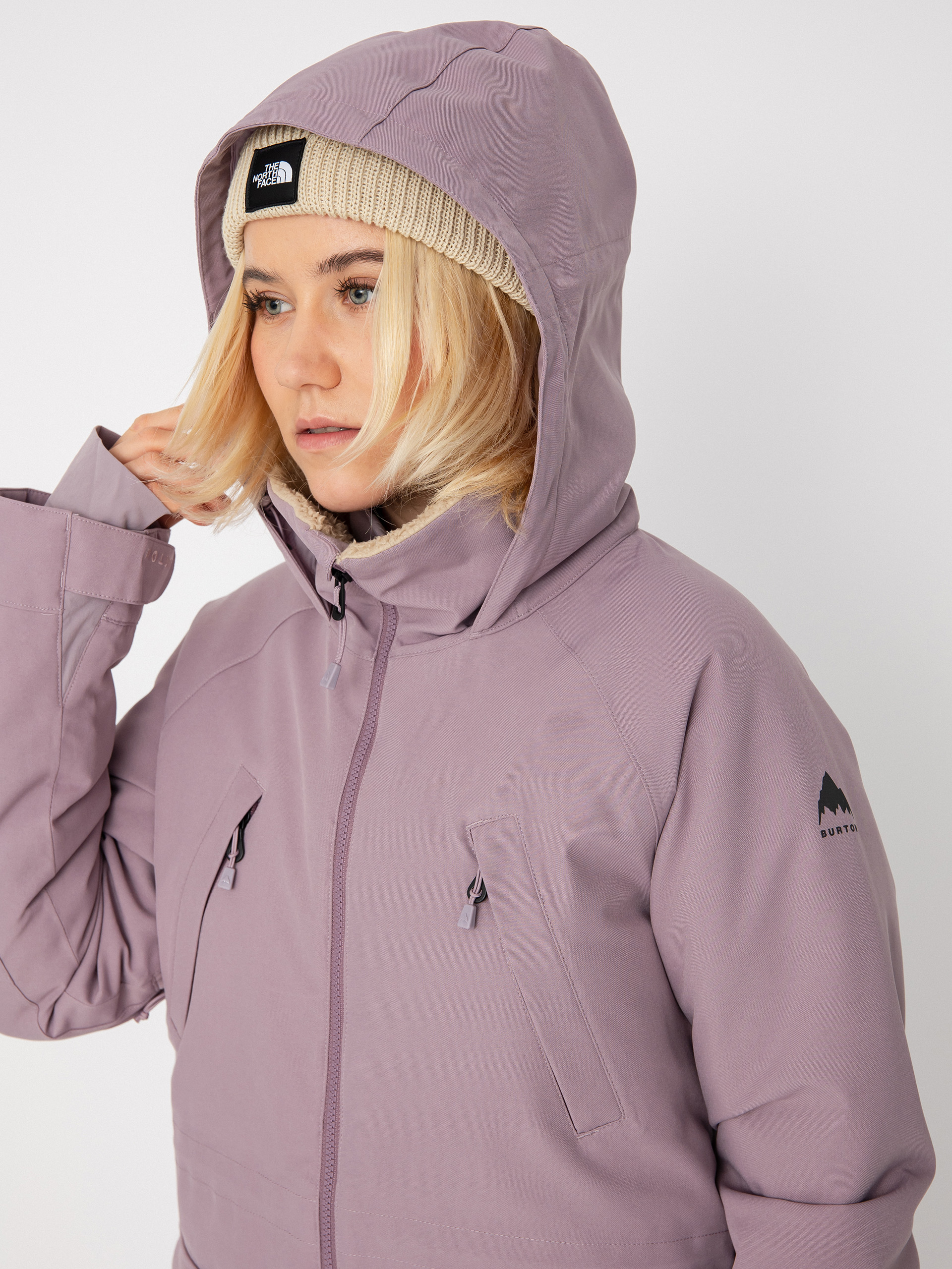 Womens Burton Prowess Snowboard jacket (elderberry)