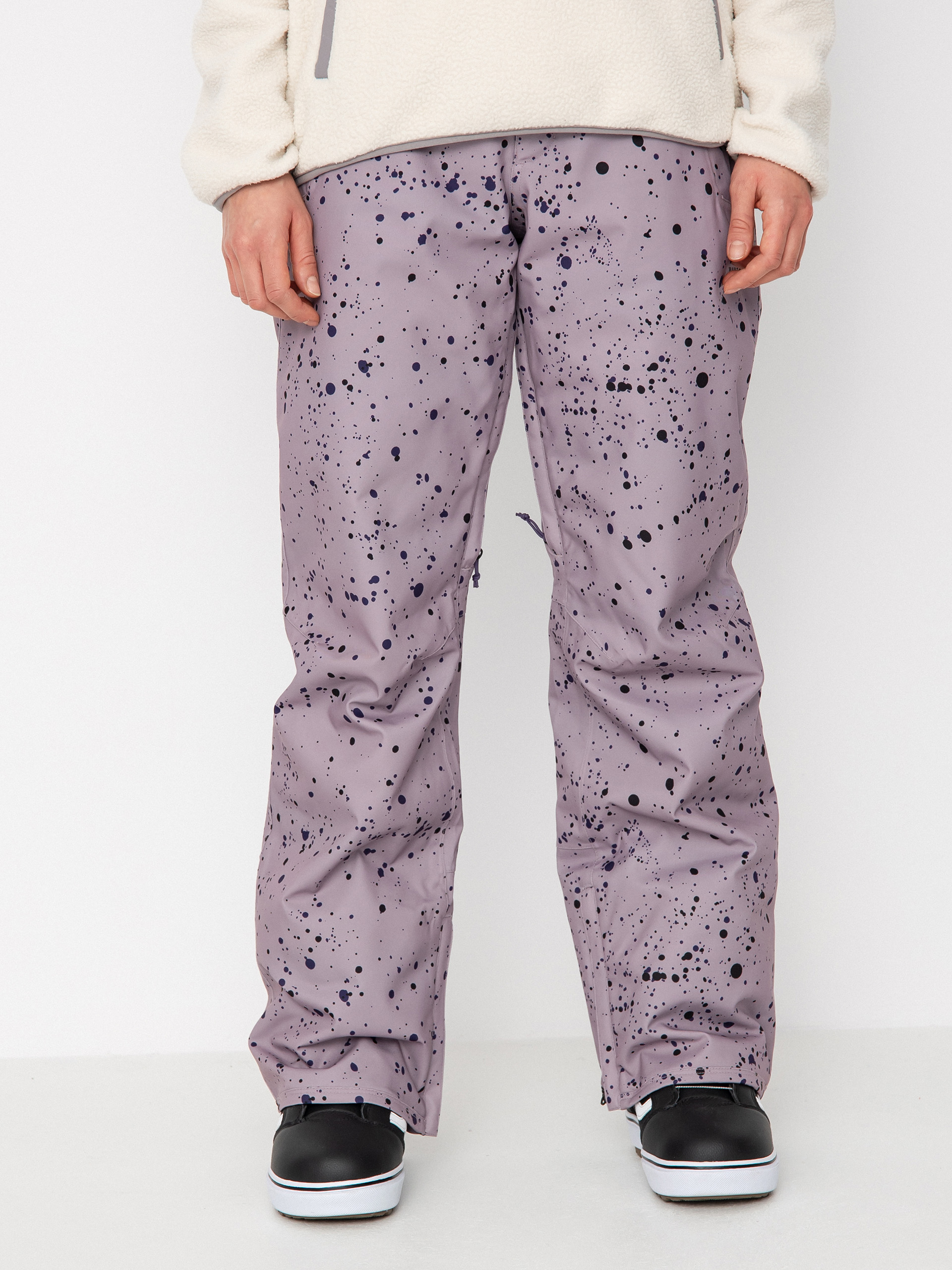 Burton Society Snowboard pants Wmn - violet (elderberry spatter)