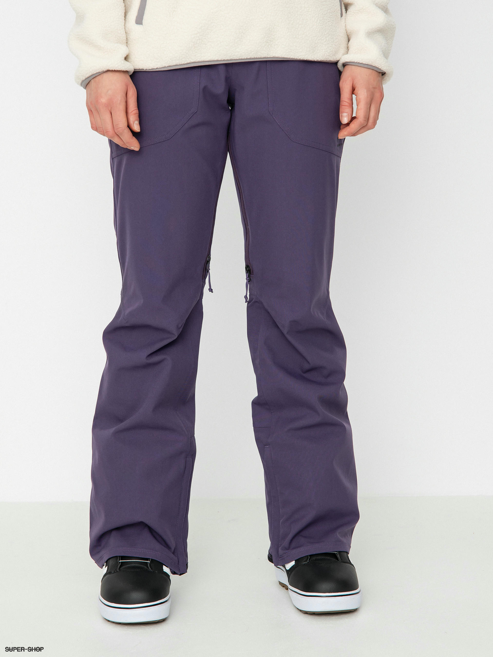 Womens Burton Vida Stretch Snowboard pants violet halo