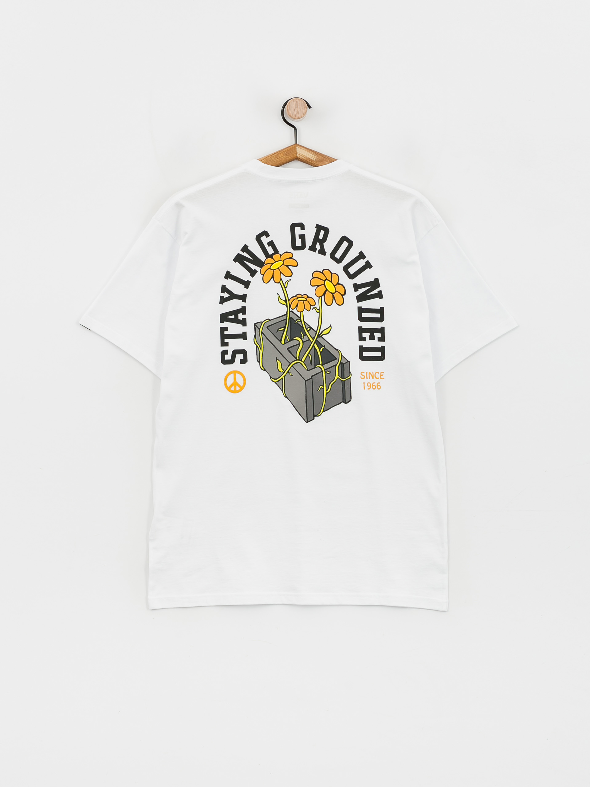 Vans Staying Grounded T-shirt (white/black)
