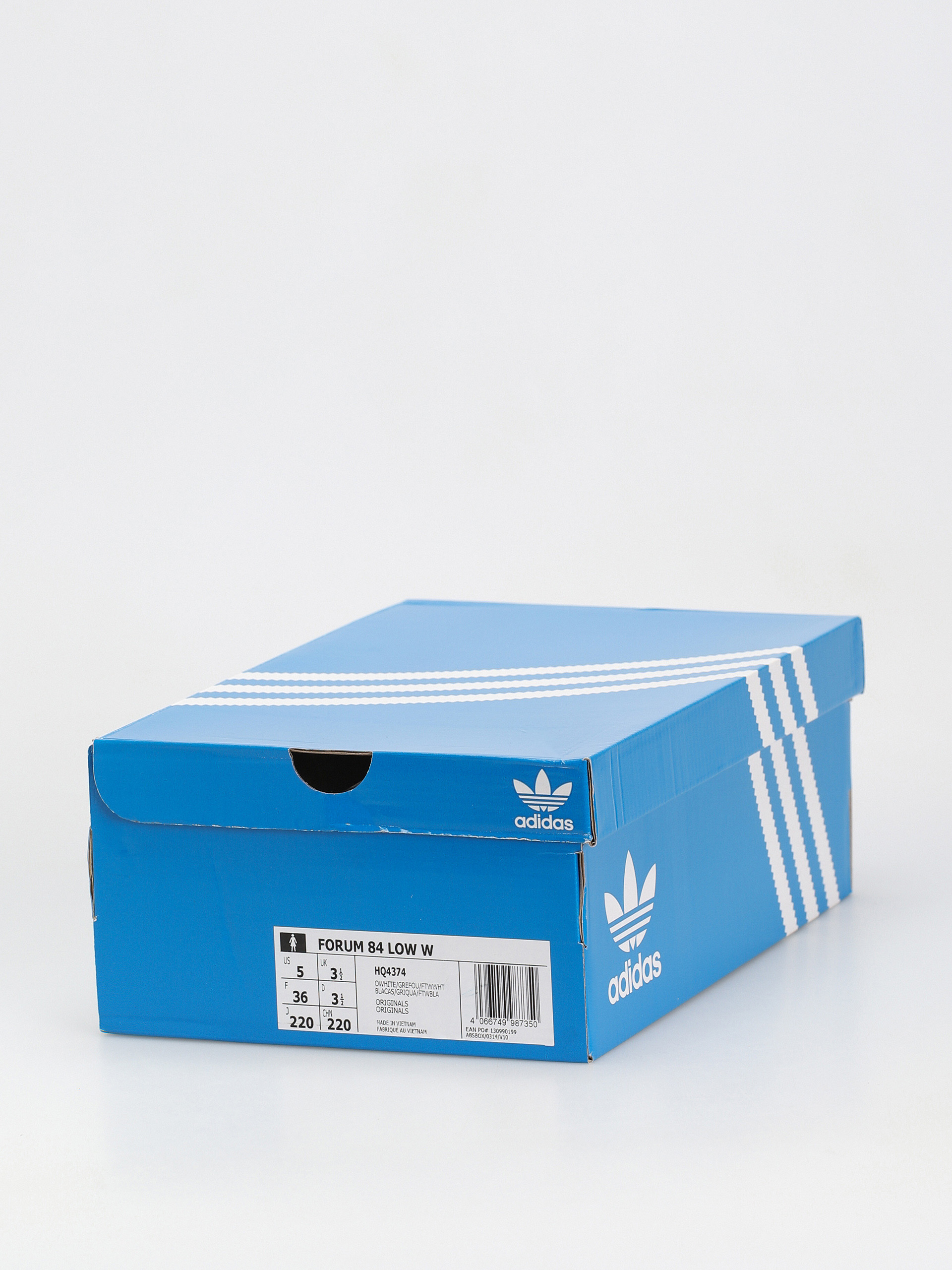 adidas Originals Forum 84 Low Shoes Wmn (owhite/grefou/ftwwht)