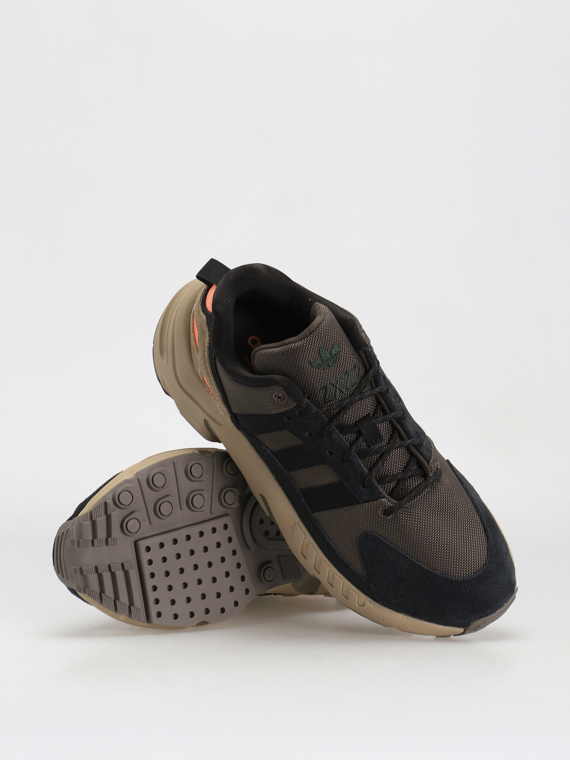 adidas Originals Zx 22 Boost Shoes - brown, black (shaoli/shagrn/beaora)