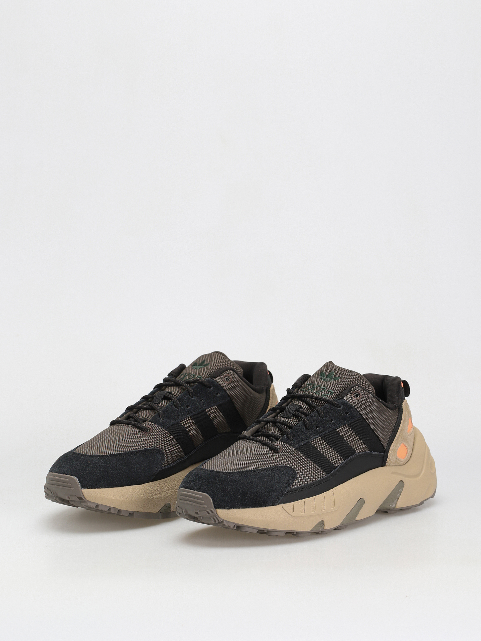 adidas Originals Zx 22 Boost Shoes - brown, black (shaoli/shagrn