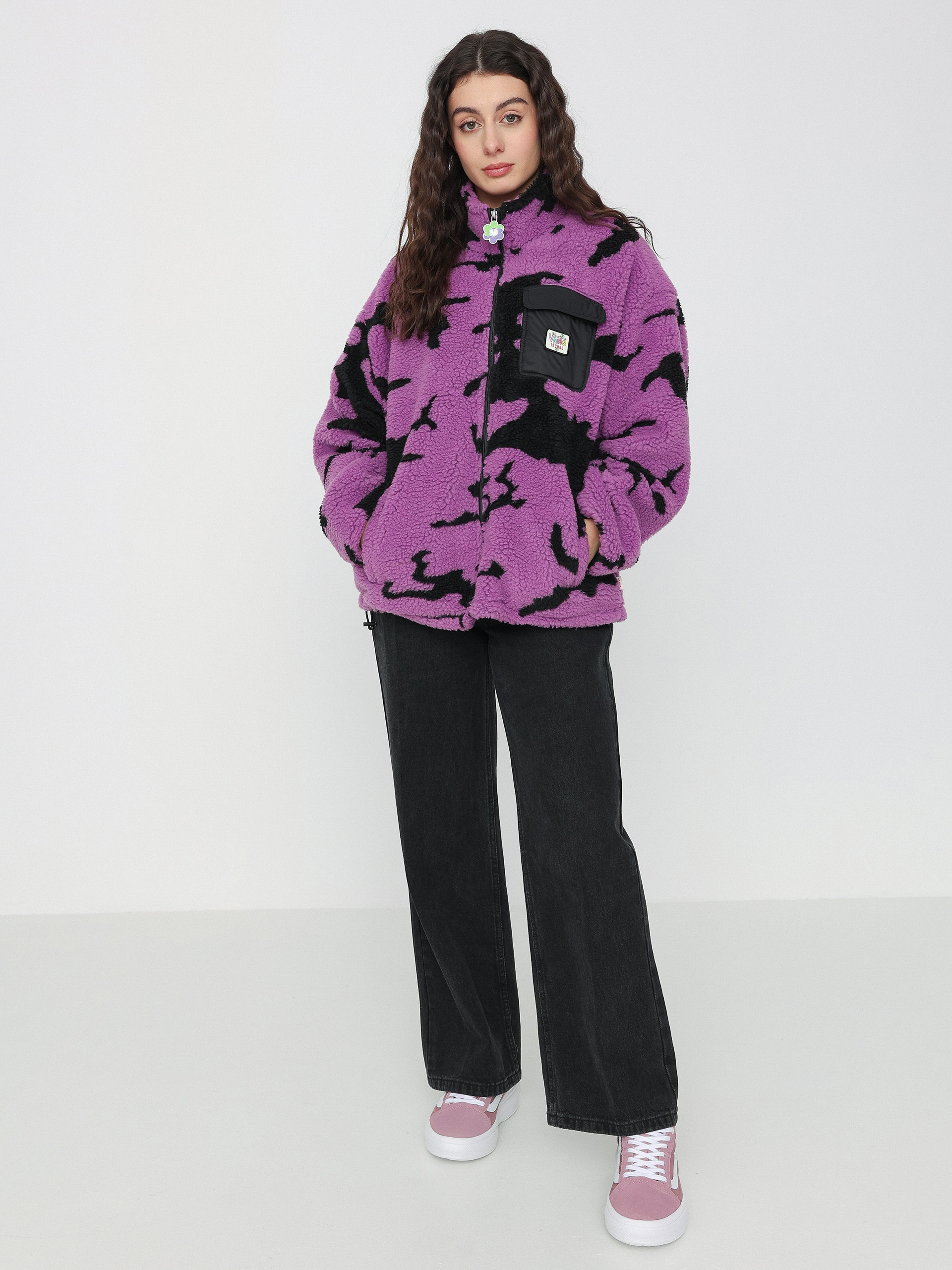 Vans Ireneisgood Sherpa Jacket Wmn - violet (ireneisgood 