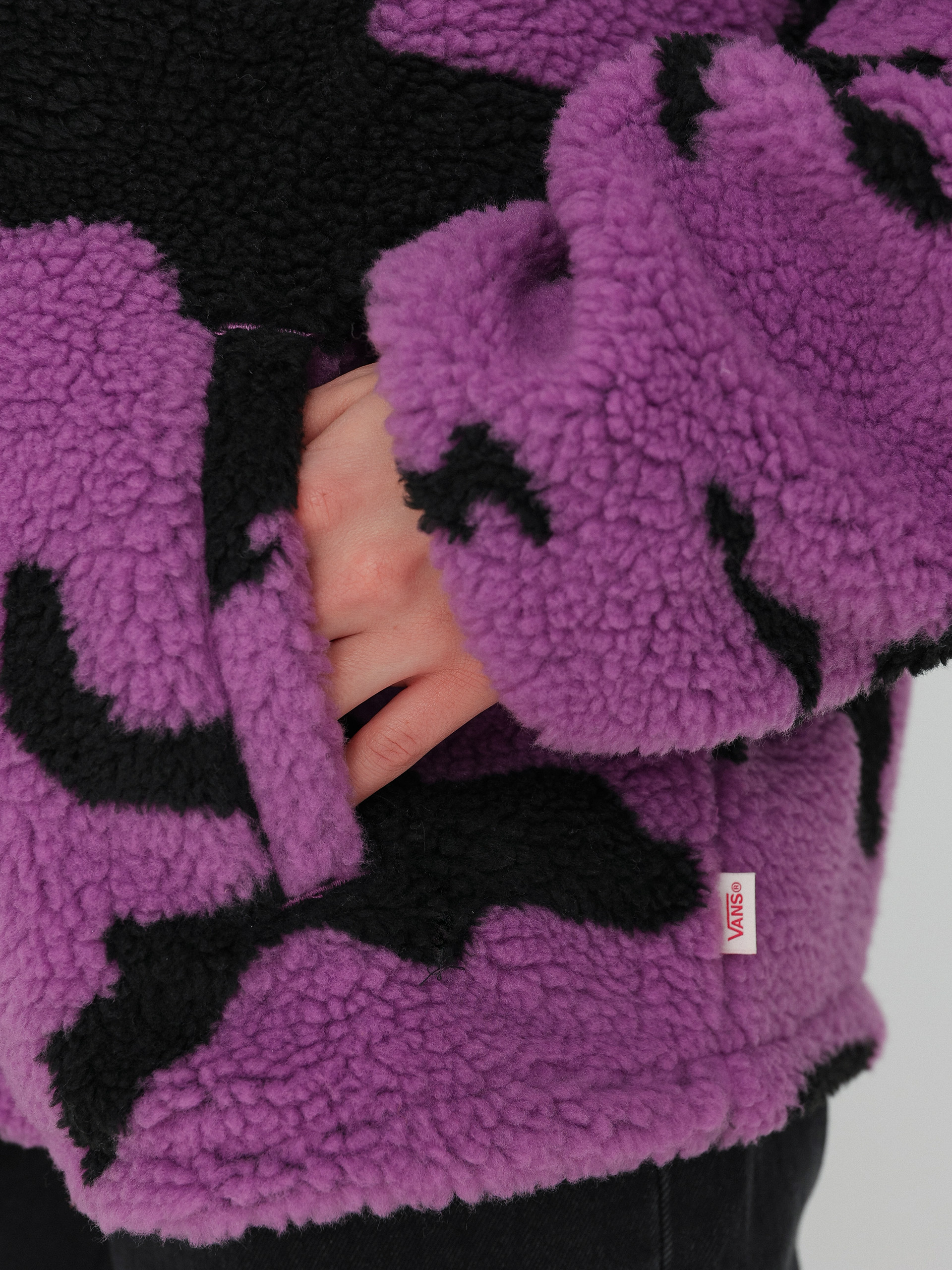 Vans Ireneisgood Sherpa Jacket Wmn (ireneisgood bougainvillea)