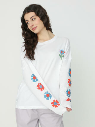 Element Flowers Wheels T-shirt Wmn (optic white)