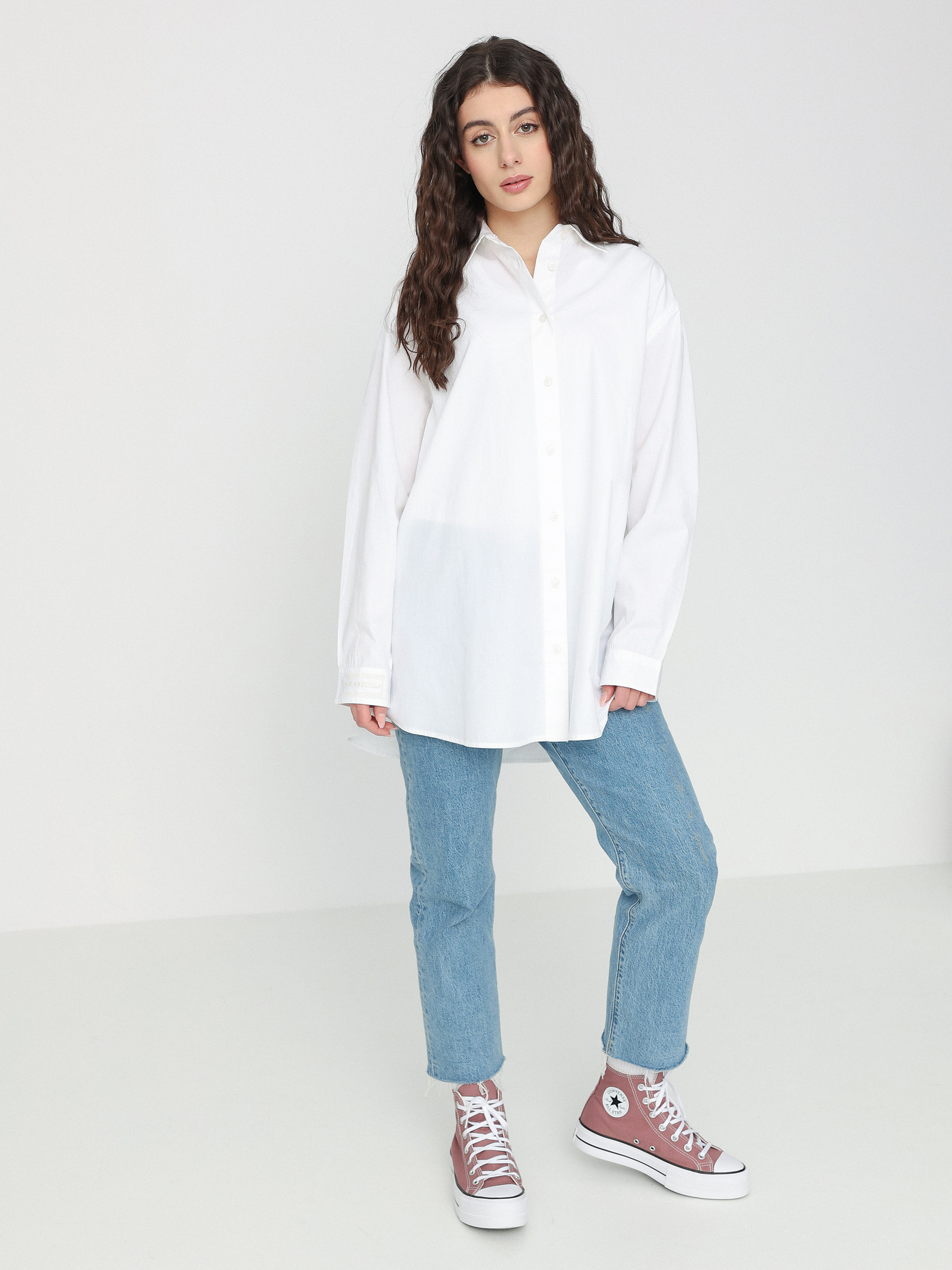 RVCA Angeles Hemd Wmn (whisper white)