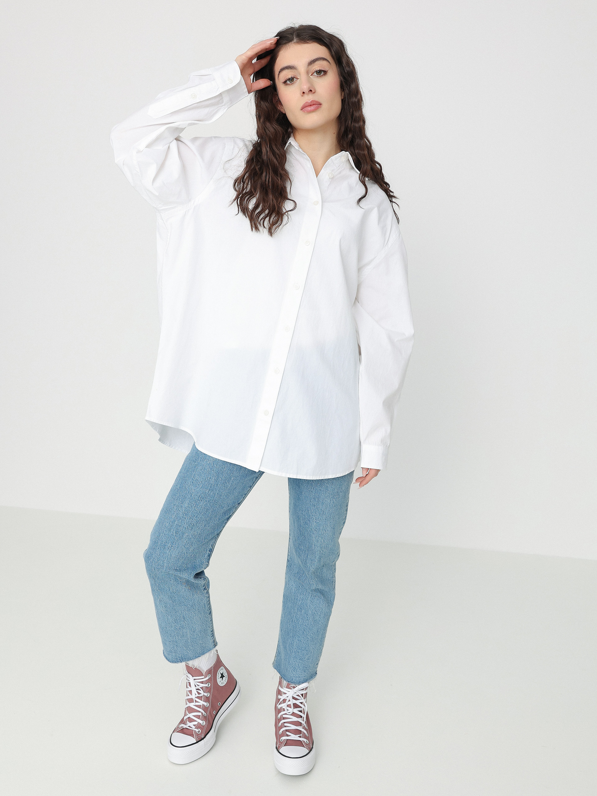 RVCA Angeles Hemd Wmn (whisper white)