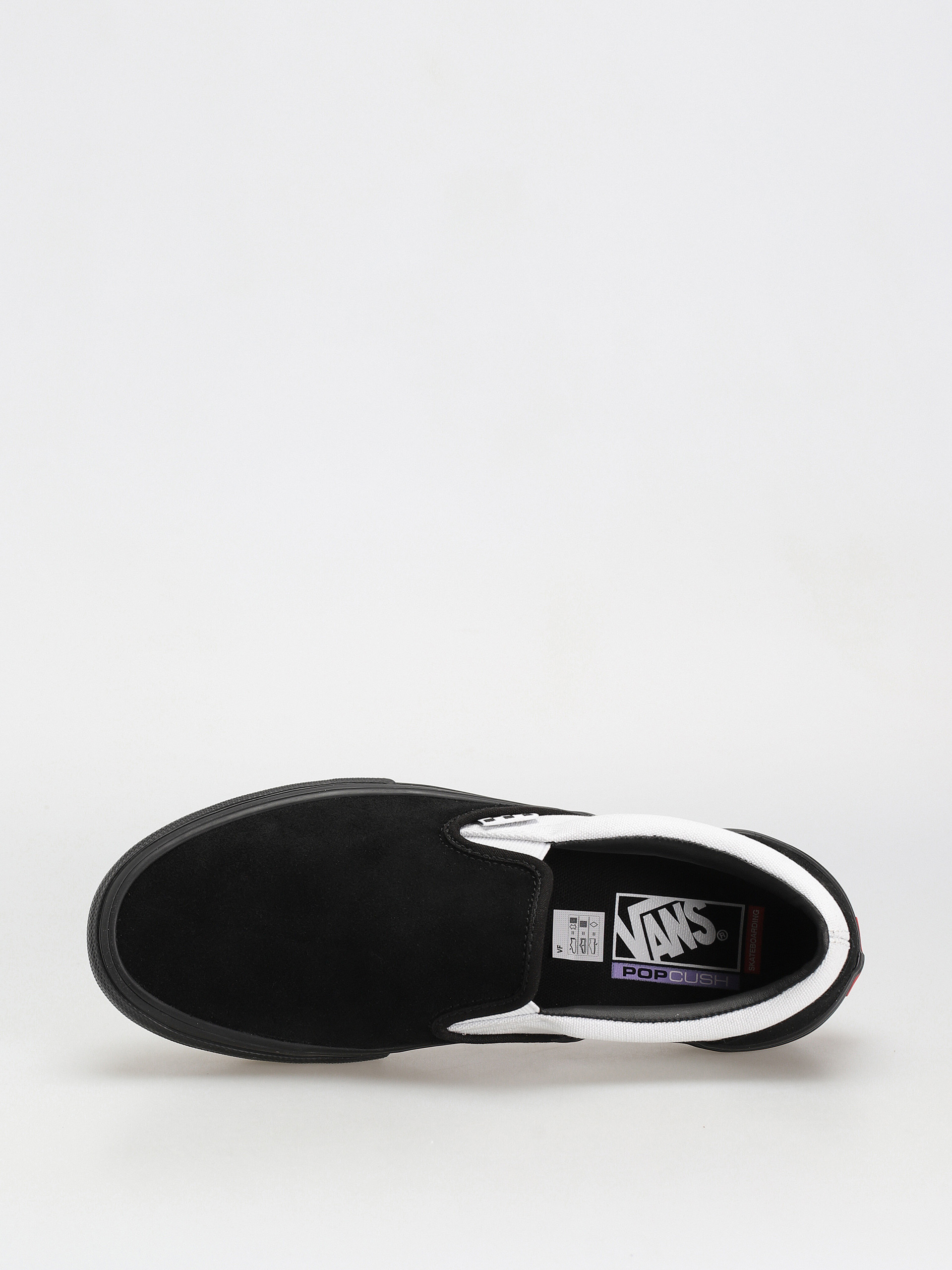 Vans Skate Slip On Schuhe (black/black/white)