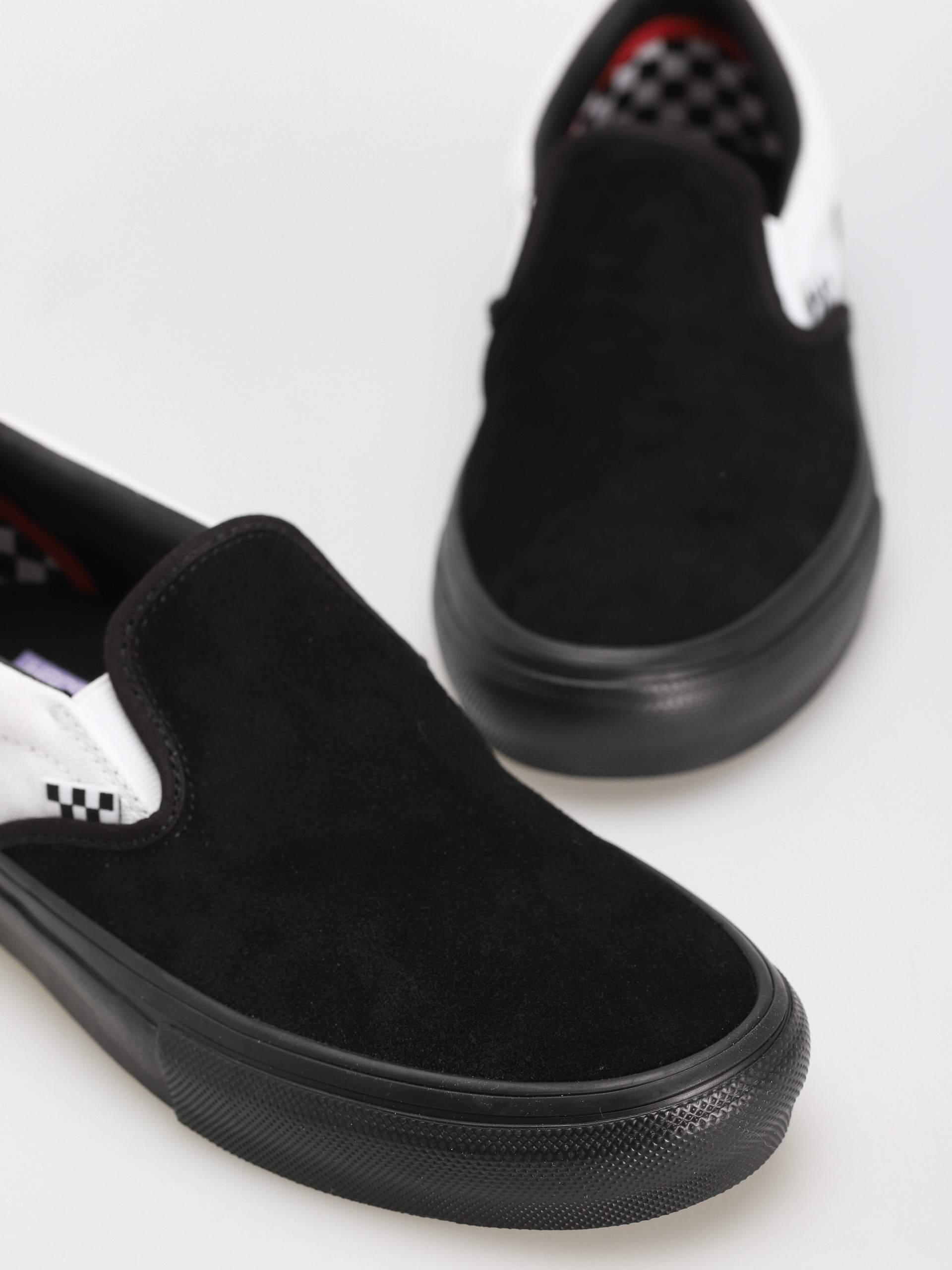 Vans Skate Slip On Schuhe (black/black/white)