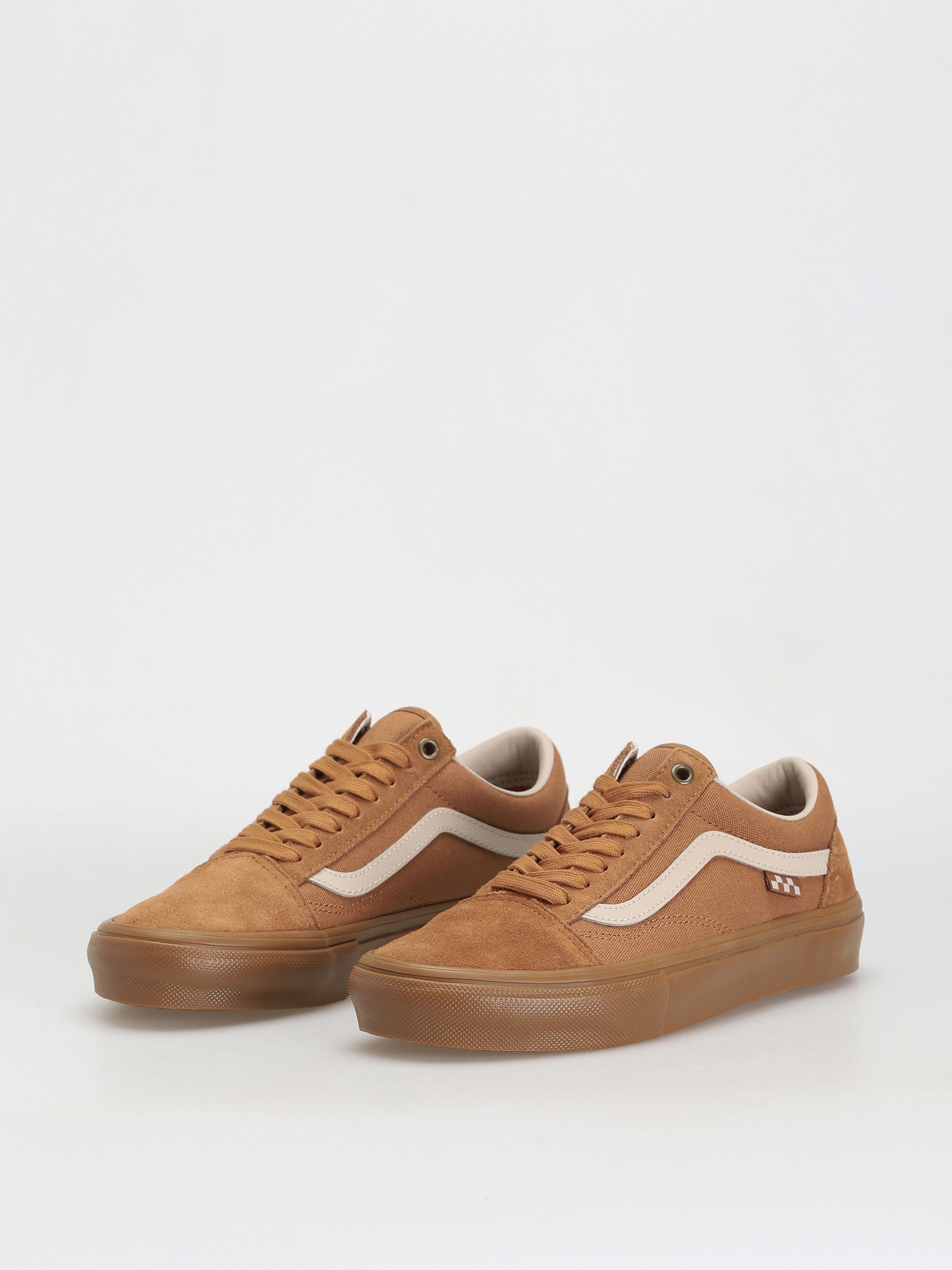 Vans Skate Old Skool Shoes (light brown/gum)