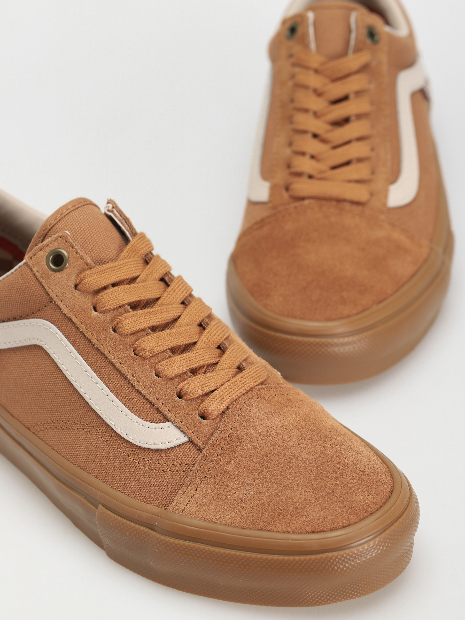 Vans Skate Old Skool Shoes (light brown/gum)