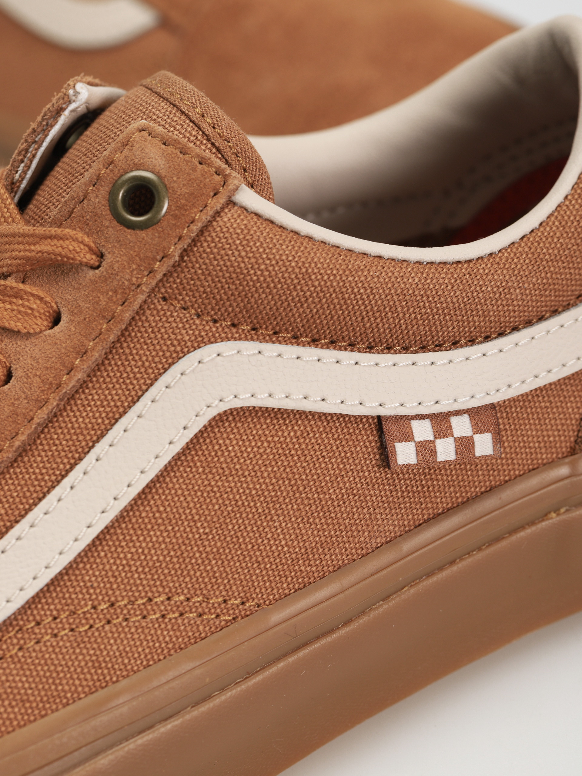 Vans Skate Old Skool Shoes (light brown/gum)