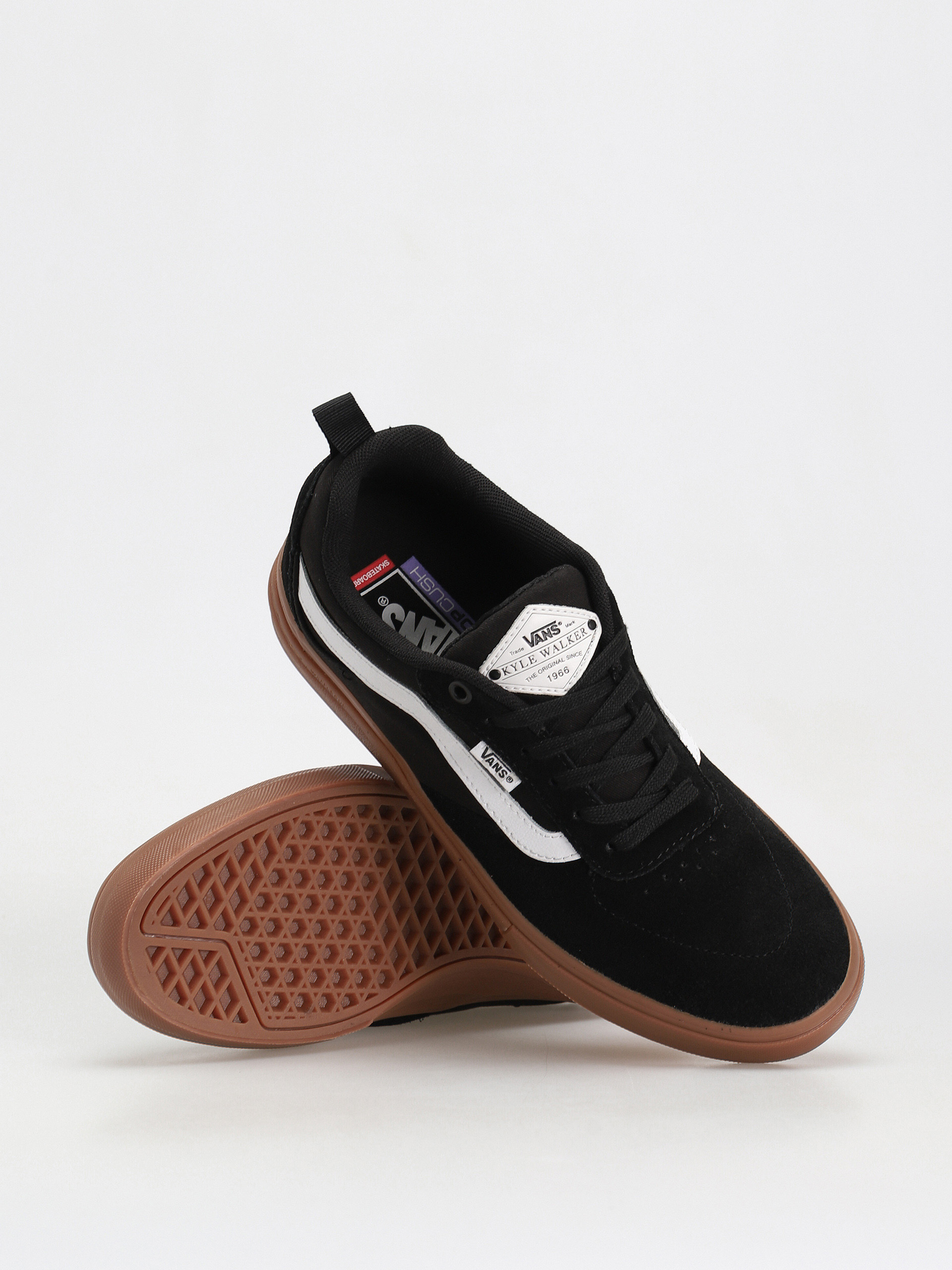 Vans Kyle Walker Shoes (black/gum)