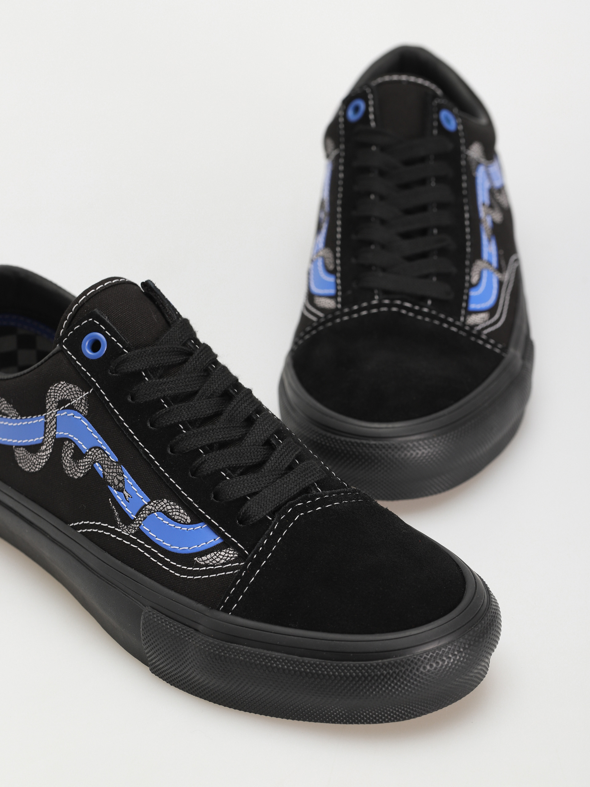 Vans Skate Old Skool Schuhe (breana geering blue/black)