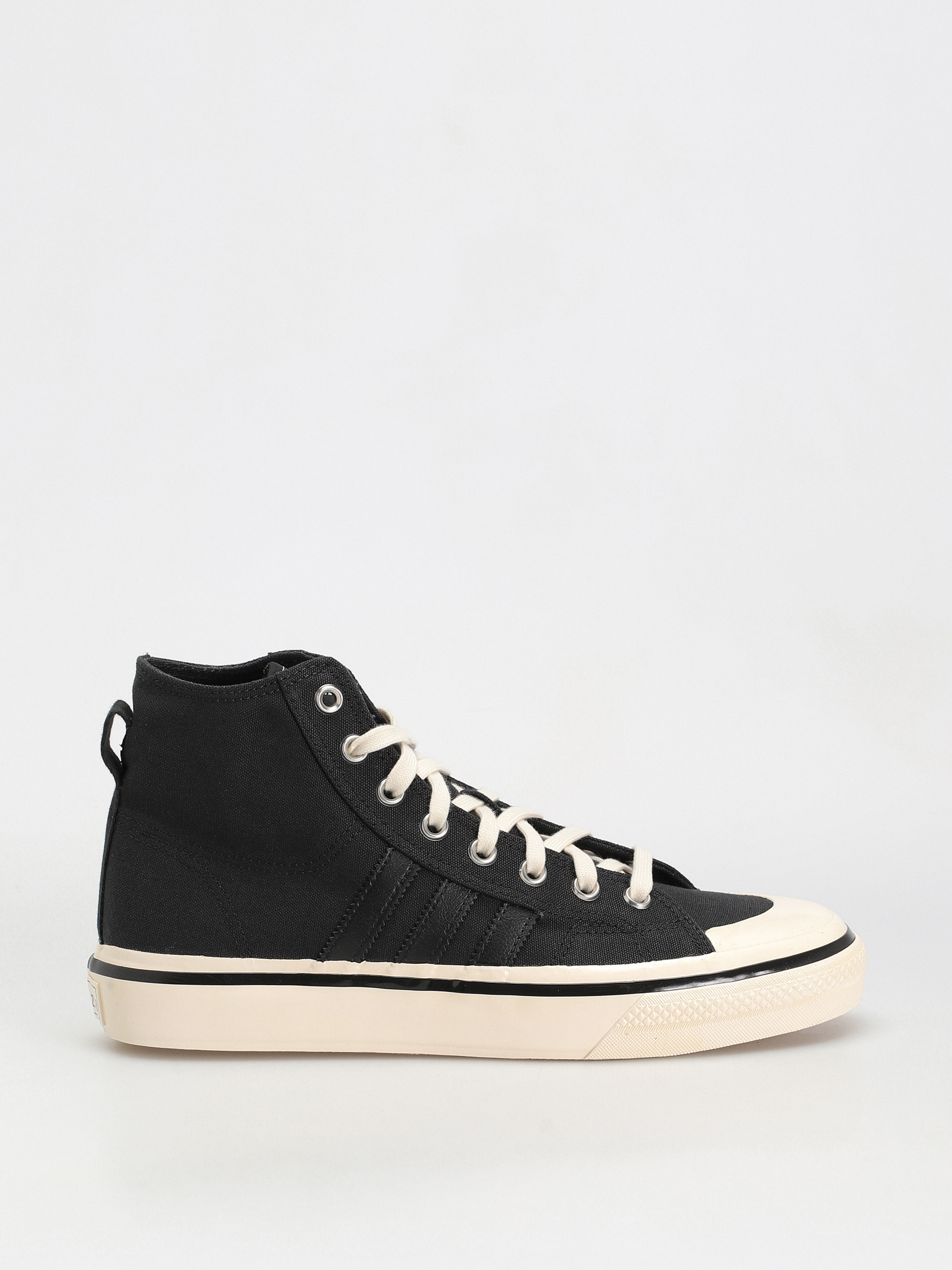 adidas Originals Nizza Hi Rf 74 Schuhe Schwarz (cblack/cwhite/gum3)