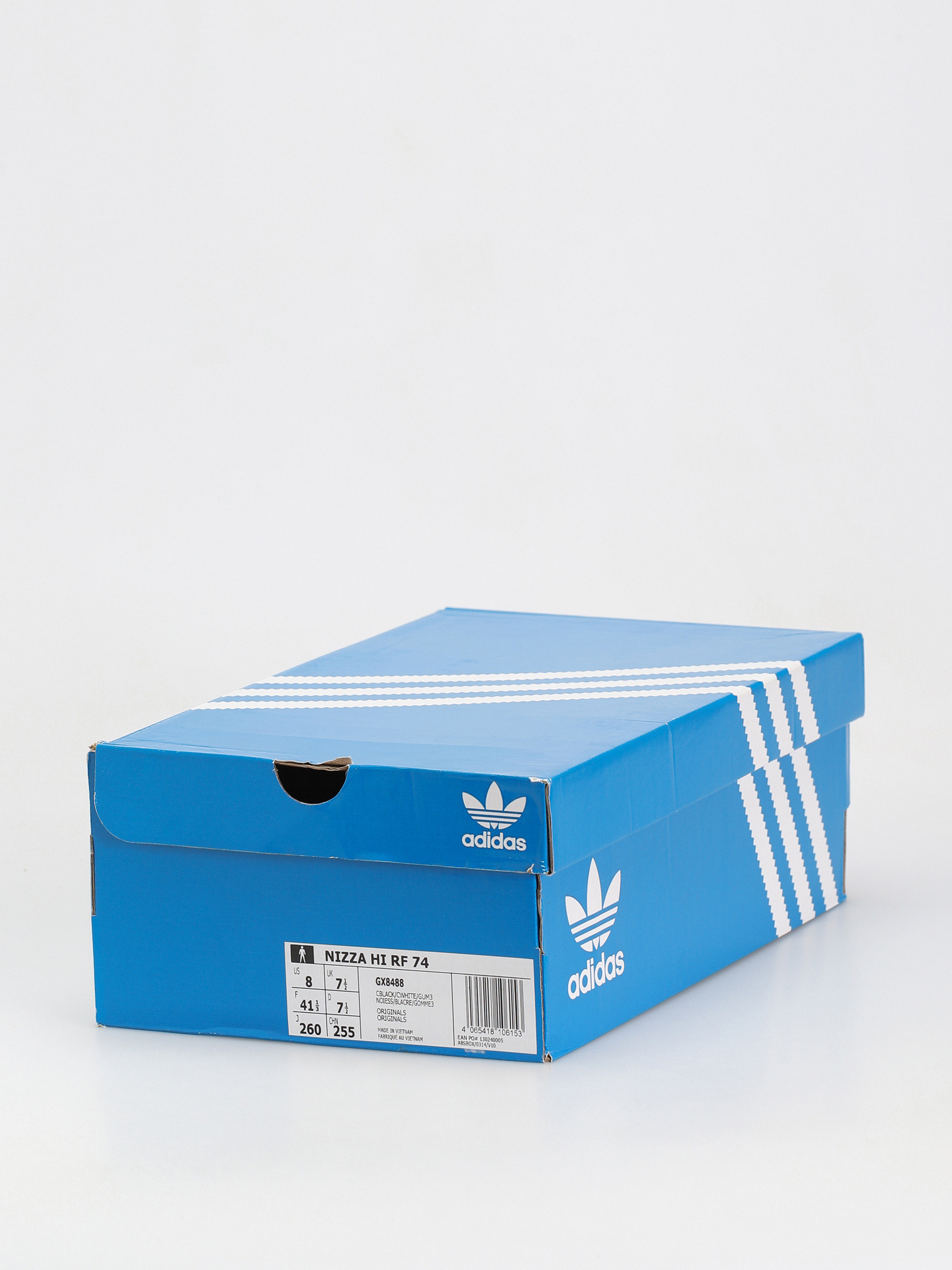 adidas Originals Nizza Hi Rf 74 Shoes (cblack/cwhite/gum3)