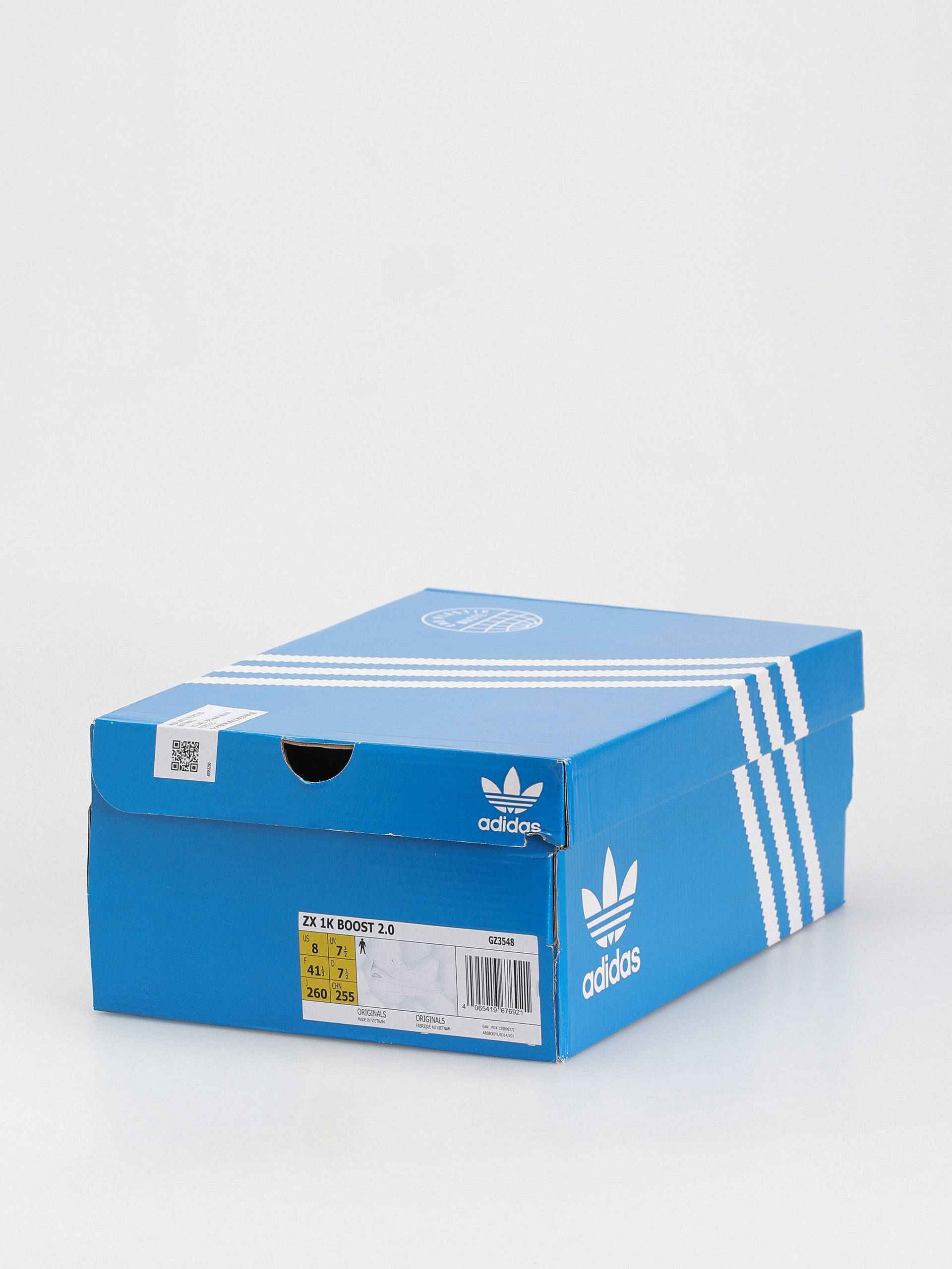 adidas Originals Zx 1K Boost 2.0 Shoes (ftwwht/ftwwht/cblack)