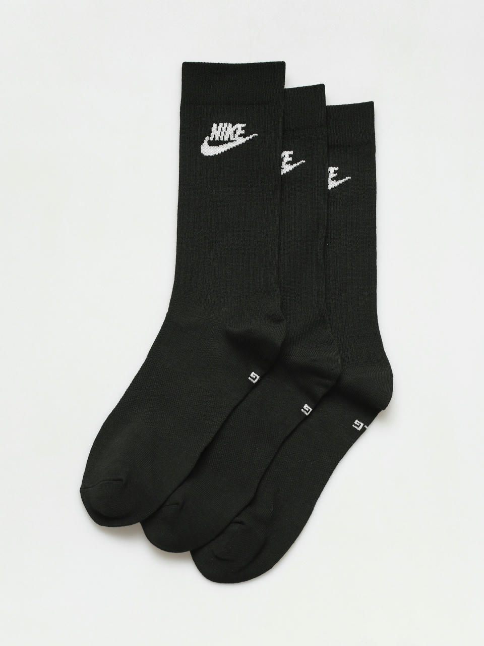 Nike SB Everyday Essential Crew 3pk Socken (black/white)