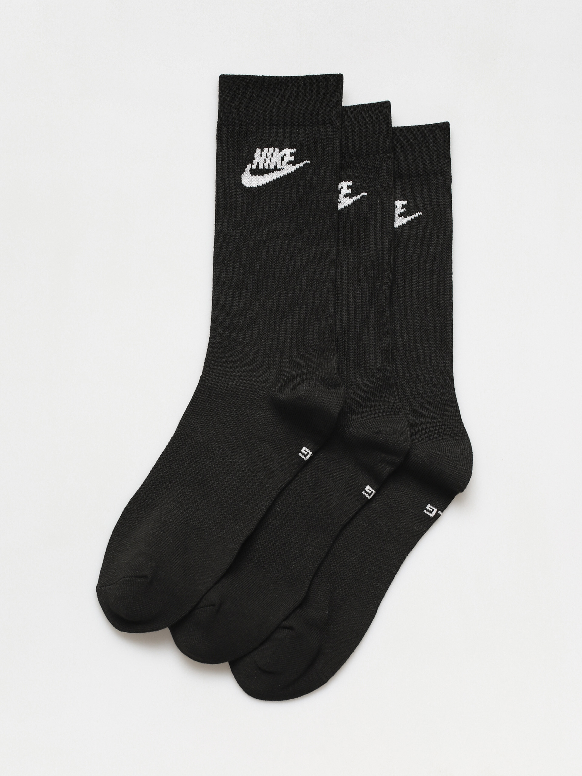 Nike SB Everyday Essential Crew 3pk Socks (black/white)