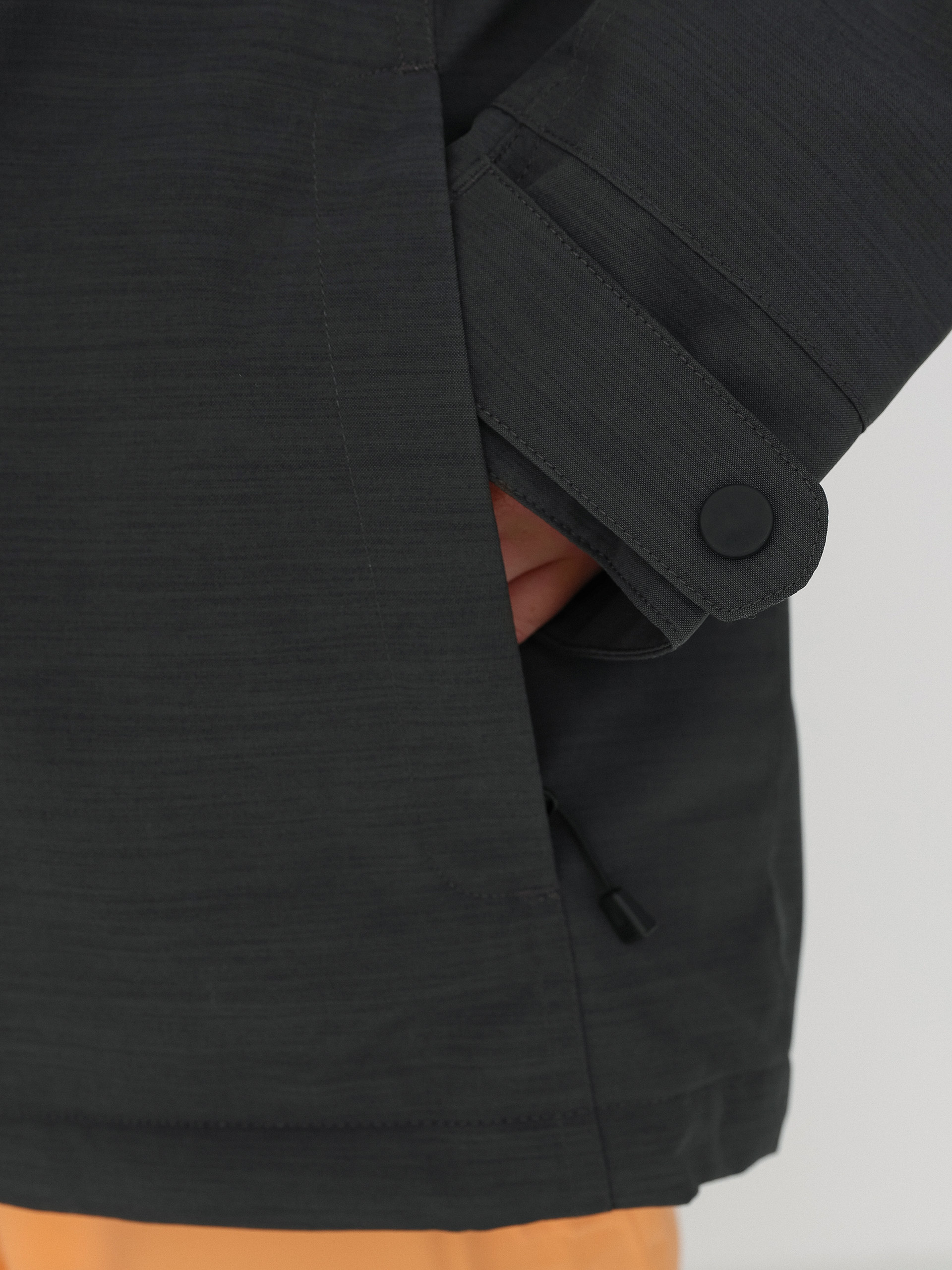 Womens Burton Jet Set Snowboard jacket (true black heather)