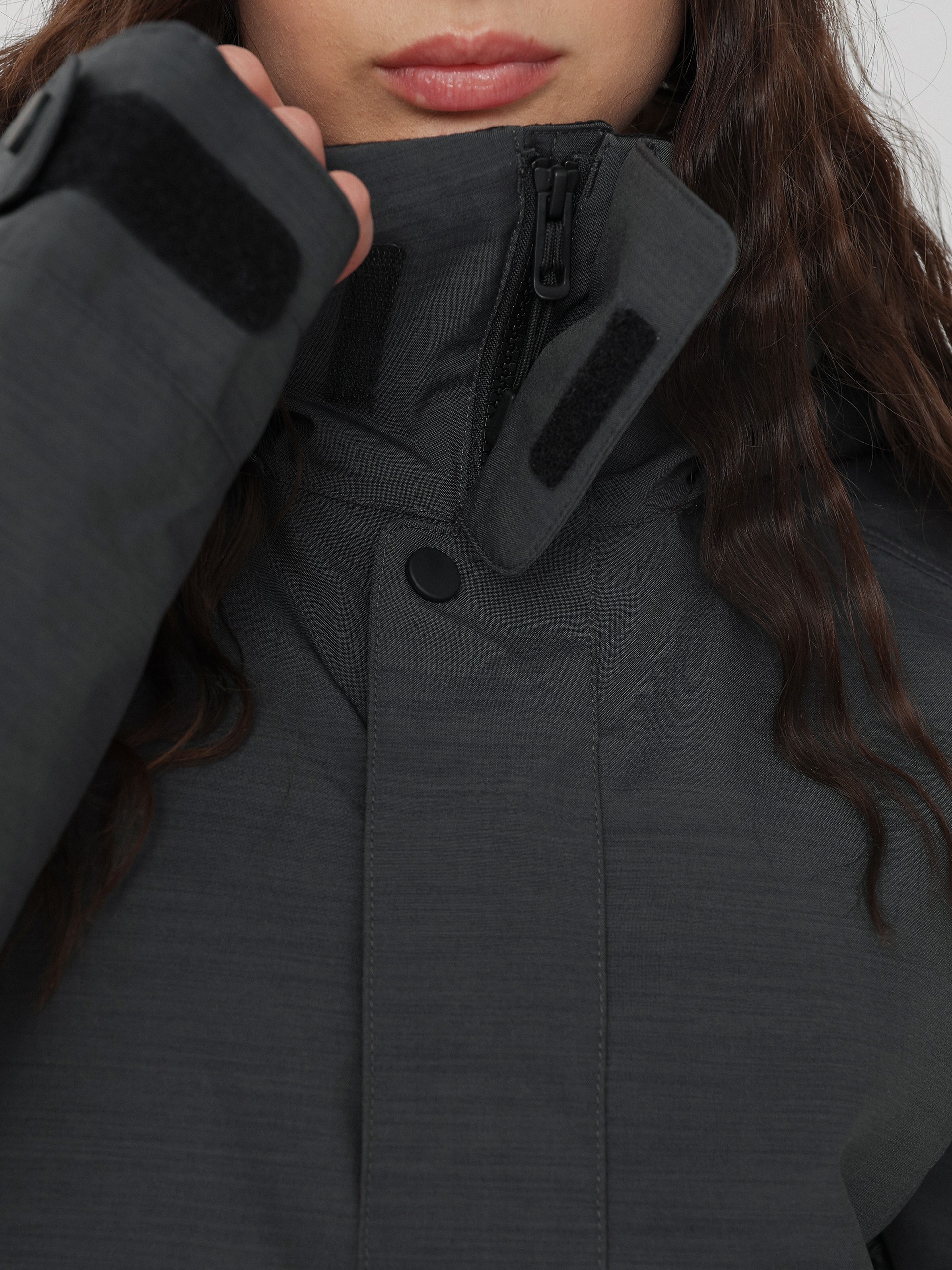 Womens Burton Jet Set Snowboard jacket (true black heather)