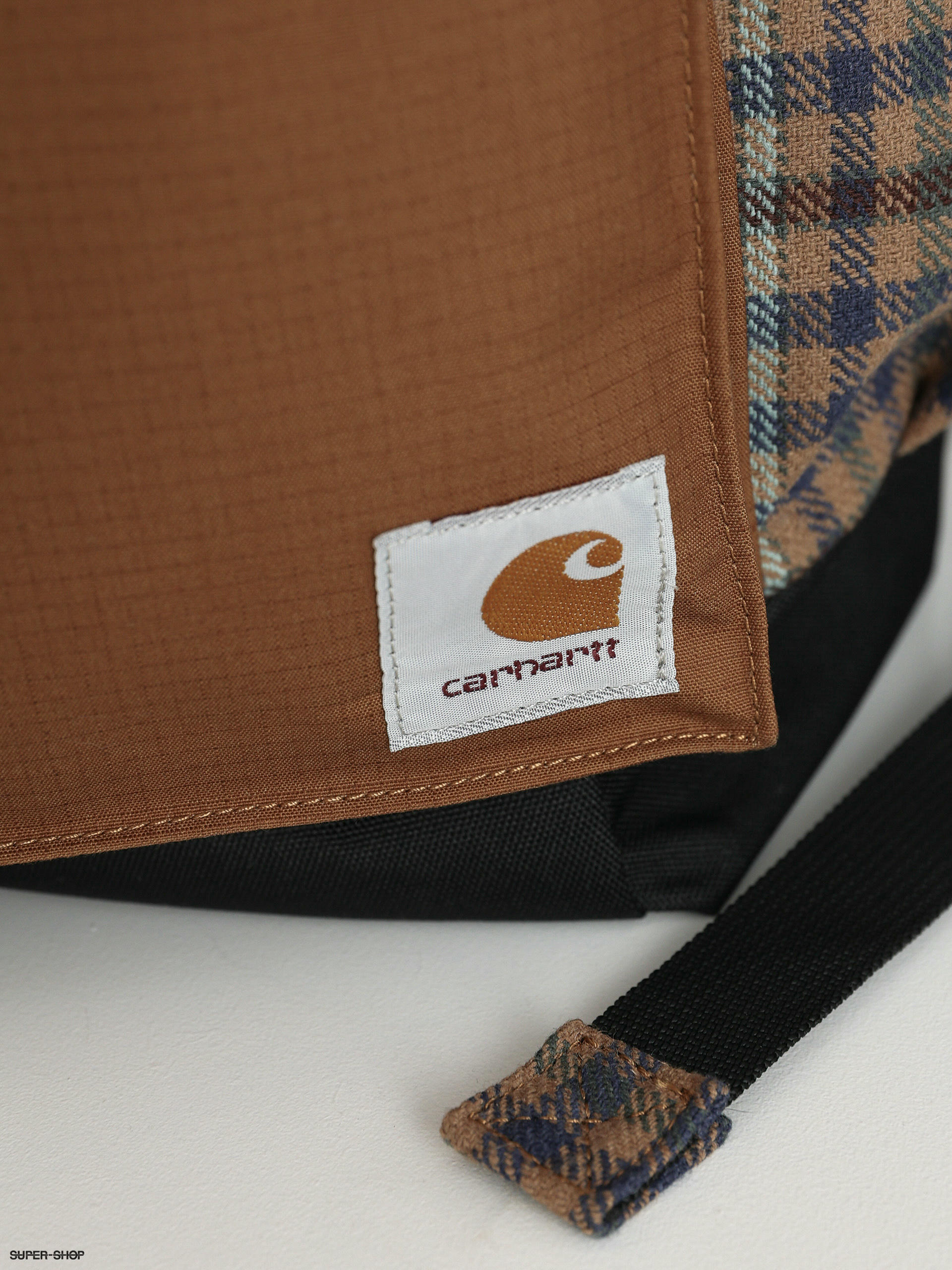 Carhartt Highbury Hip Bag - Black / Asher Check / Blacksmith