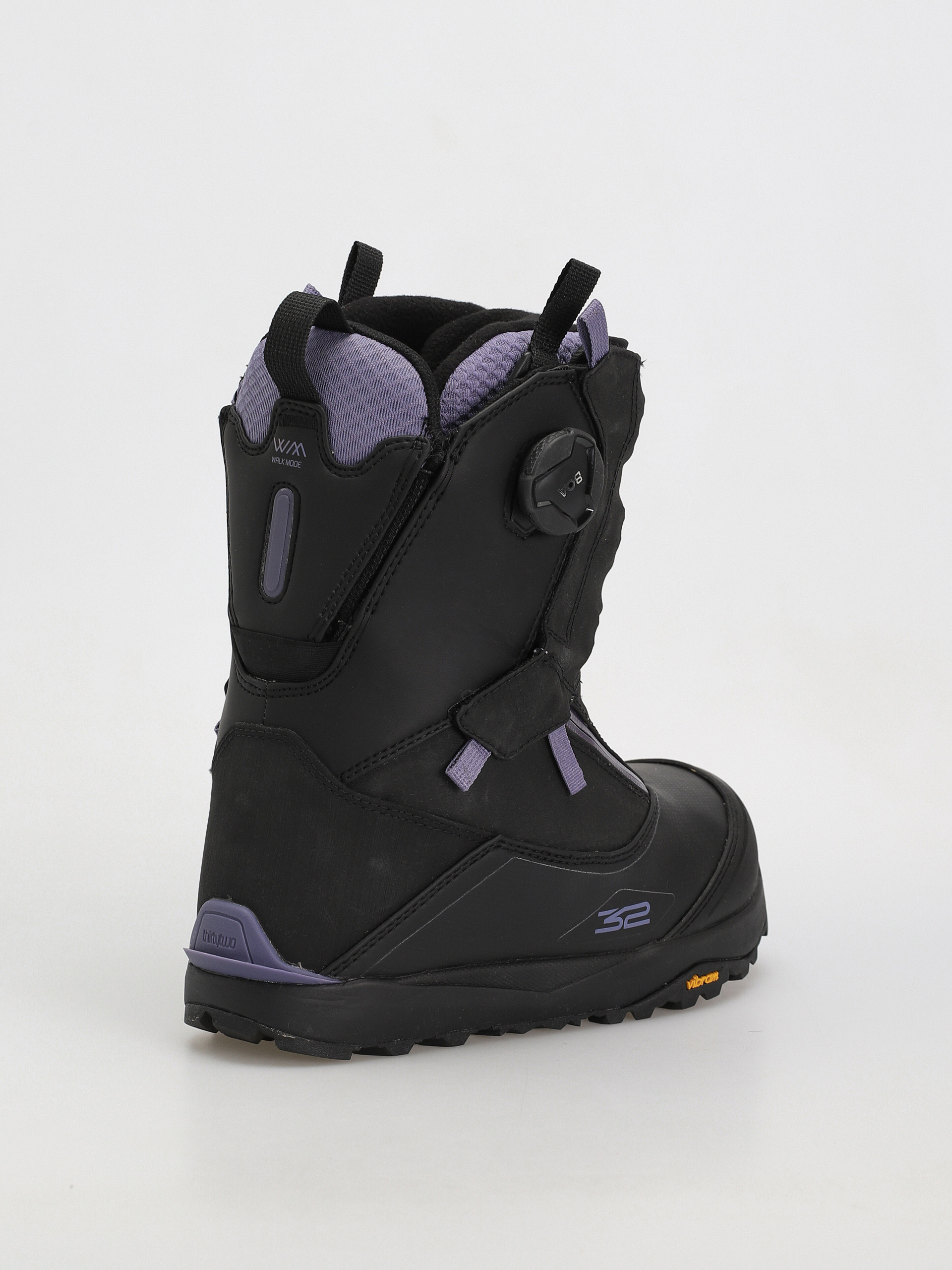 Womens ThirtyTwo Jones Mtb Snowboard boots (black)
