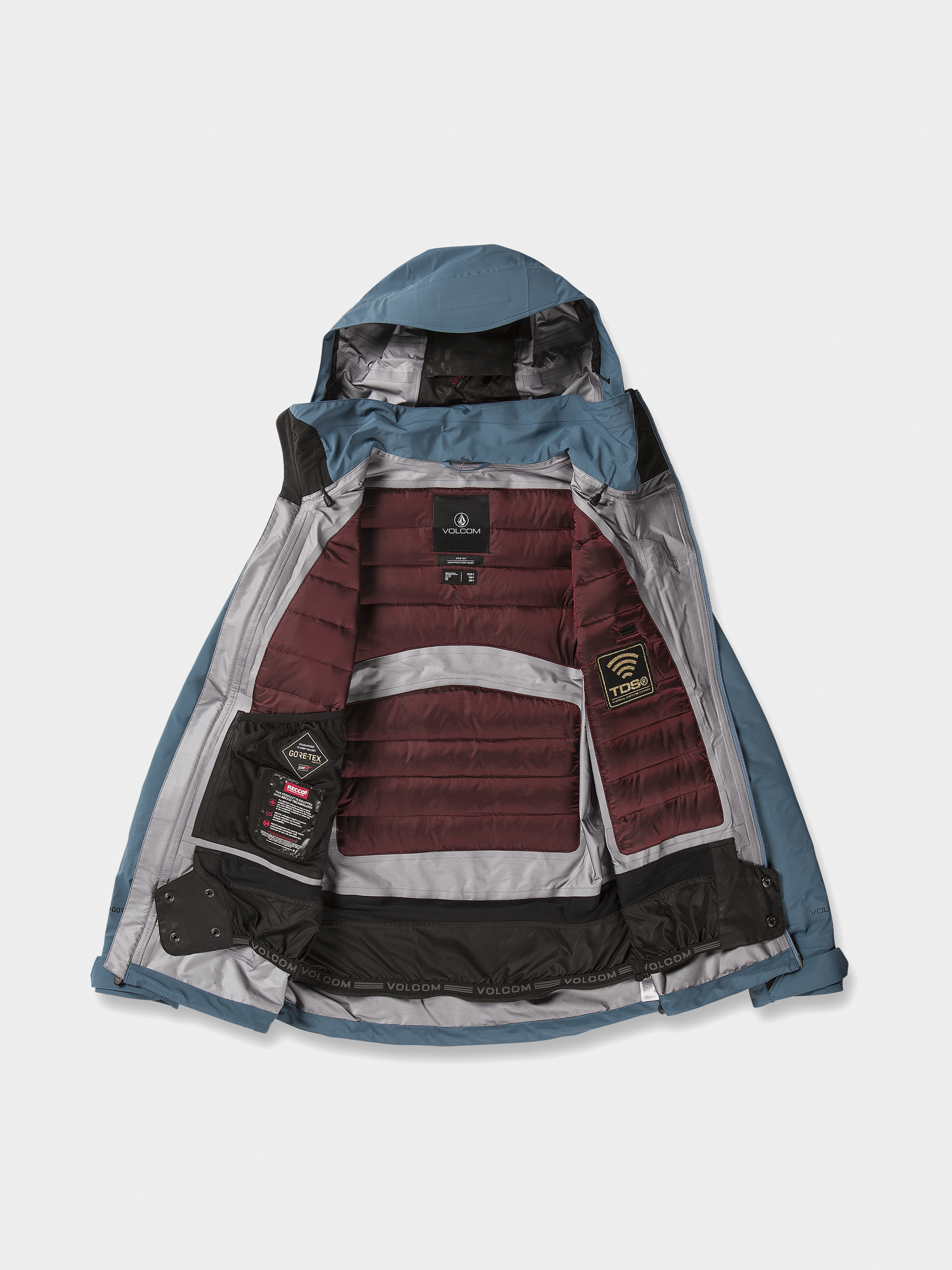 Volcom Nya Tds Inf Gore Tex Snowboard jacket Wmn - blue (petrol blue)